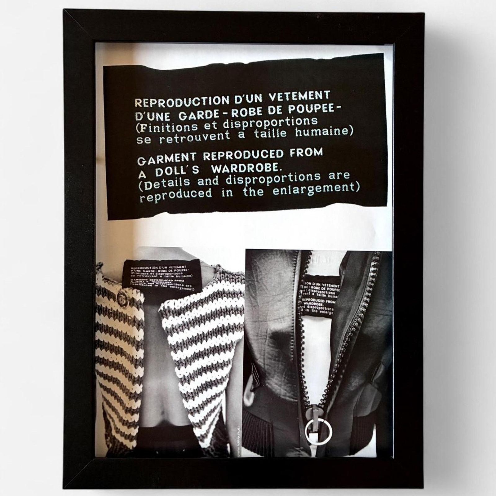 Japanese Brand × Maison Margiela × Vintage Maison Martin Margiela Archive vintage framed print 9x11 Size ONE SIZE - 1 Thumbnail