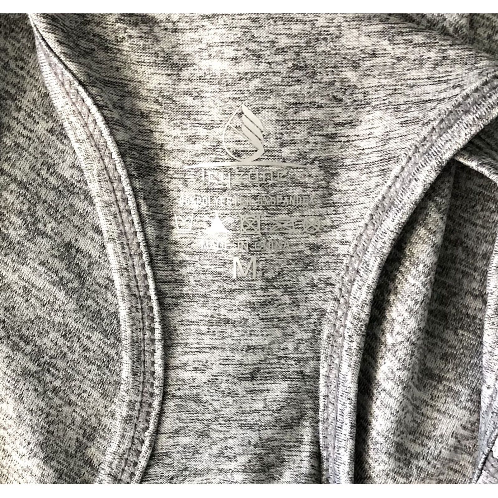 Vintage Icyzone Halter Tank Top M Gray ScoopNeck Yoga Workout Activewear Exercise Sleeveless Hippy? Size M / US 6-8 / IT 42-44 - 4 Thumbnail
