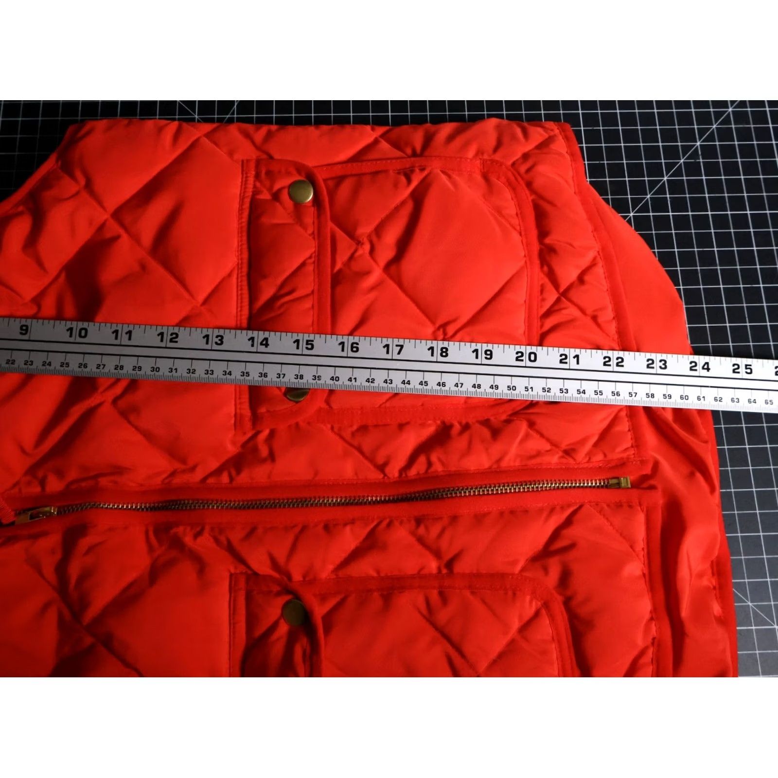 Vintage Woolrich Vest Women's Small Red Quilted Down Insulated Full Zip Puffer Jacket Style: Outdoor, Hiking, Fall, Winter Mens, Womens Size S / US 4 / IT 40 - 6 Thumbnail