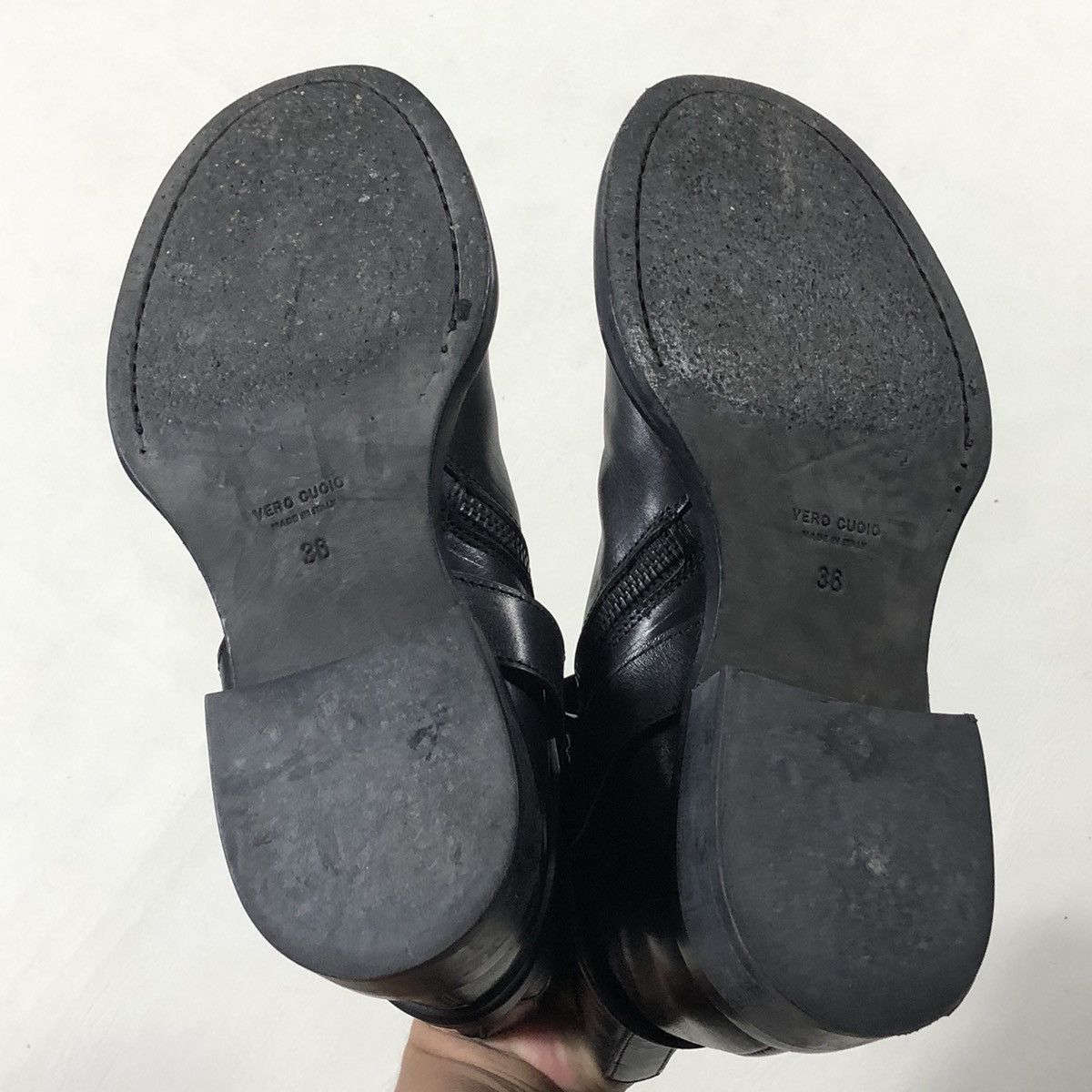 Ann Demeulemeester Ann Demeulemeester Leather Boots Size US 6 / IT 36 - 6 Thumbnail