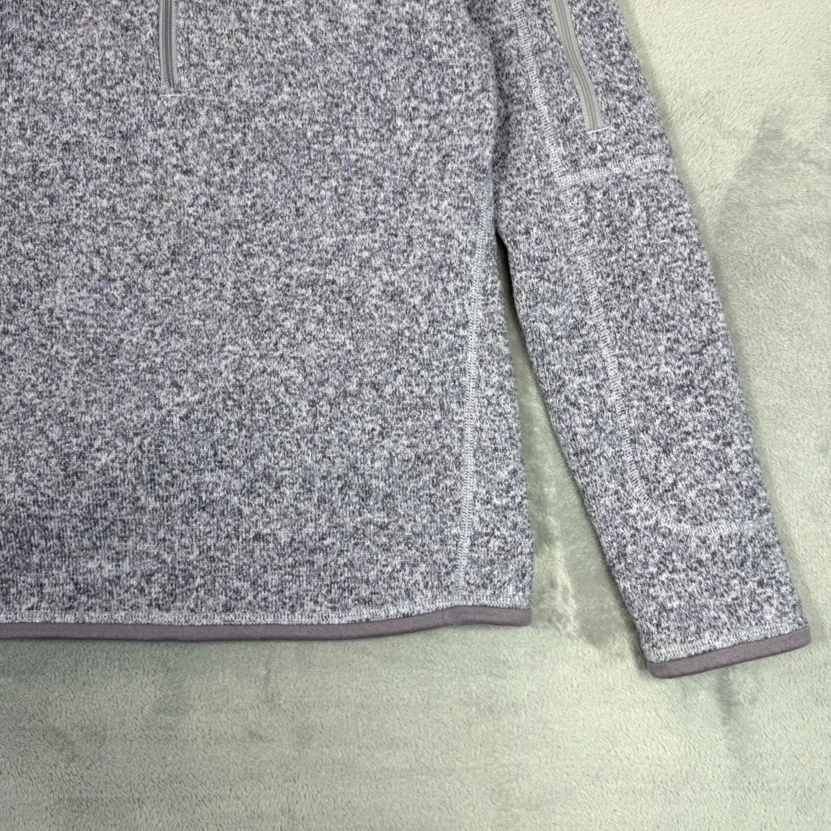 Patagonia Patagonia Better Sweater 1/4 Zip Pullover Women's Small Gray Fleece Jacket Shirt Size S / US 4 / IT 40 - 6 Thumbnail