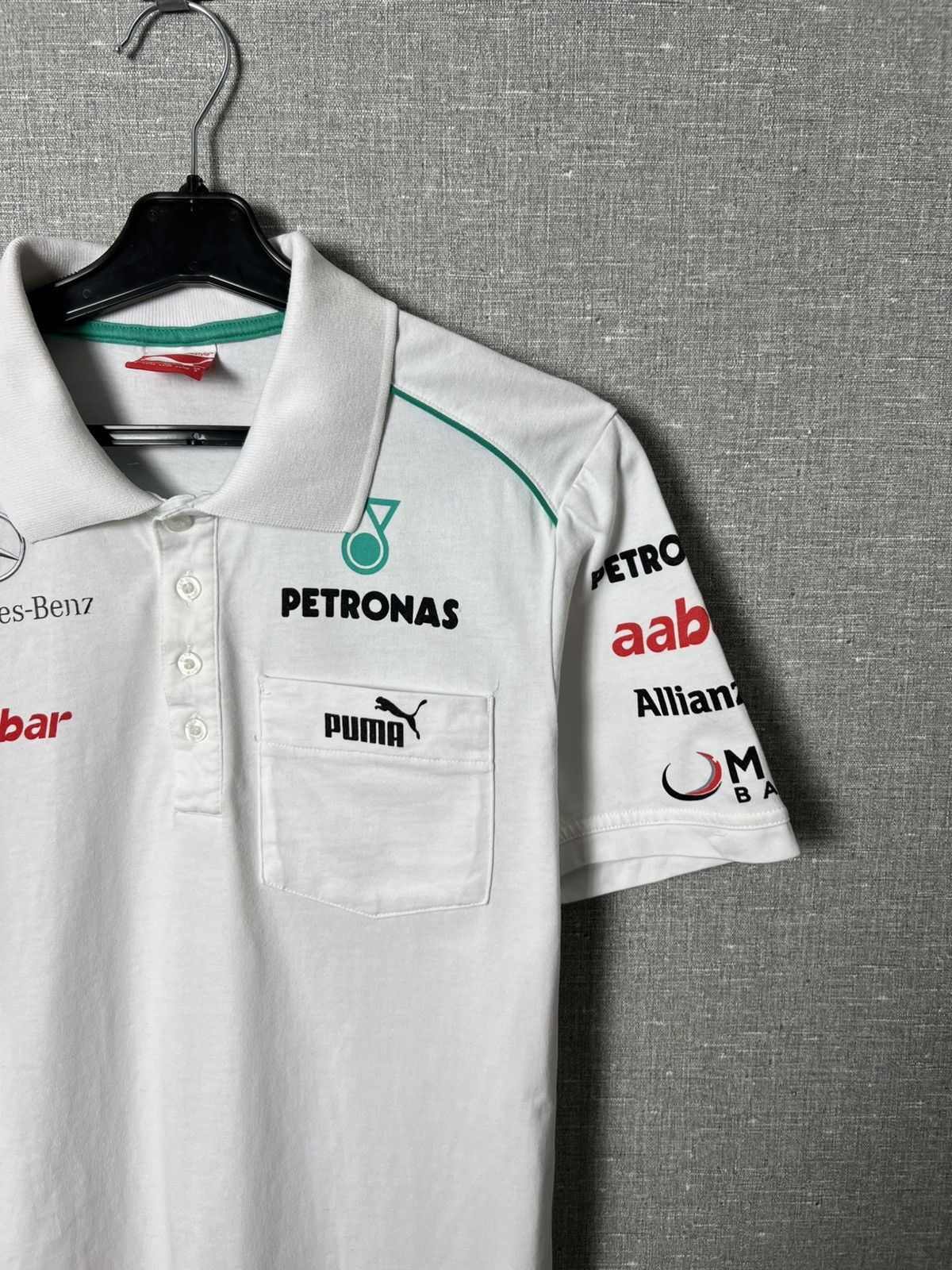 Puma Vintage Puma Mercedes-Benz AMG Petronas Racing Polo Shirt Size US S / EU 44-46 / 1 - 5 Thumbnail