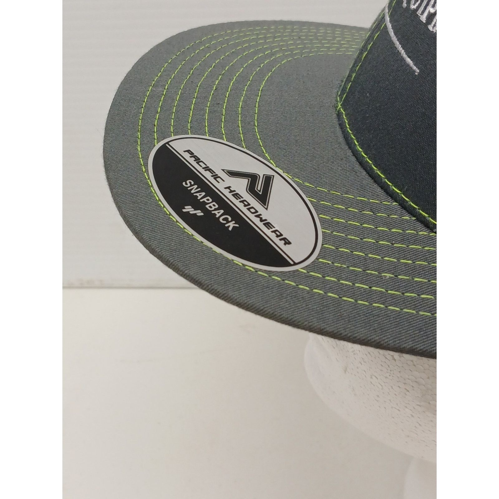 Other Pacific (OSFM) Neon Green Mesh Snapback Hat/Cap Size ONE SIZE - 6 Thumbnail