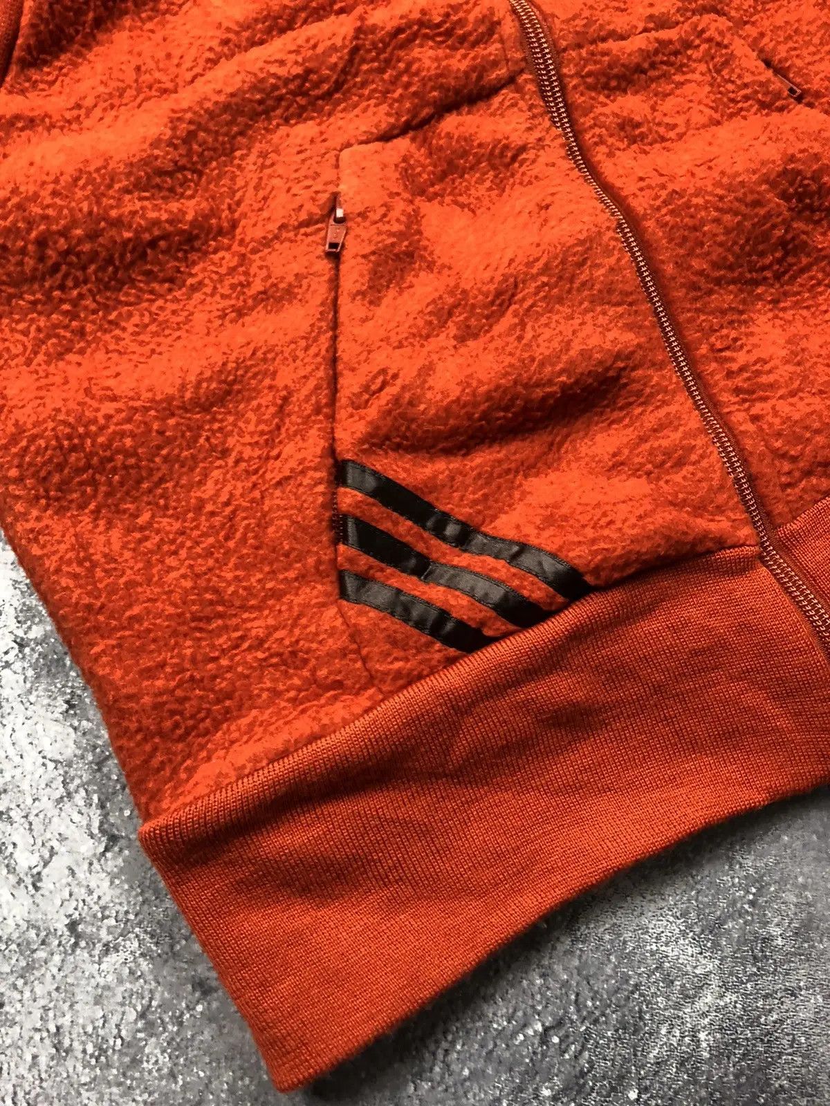 Adidas ADIDAS Vintage Fleece Big Heart 3 Logo Vest Tank Top Street Size S / US 4 / IT 40 - 4 Thumbnail
