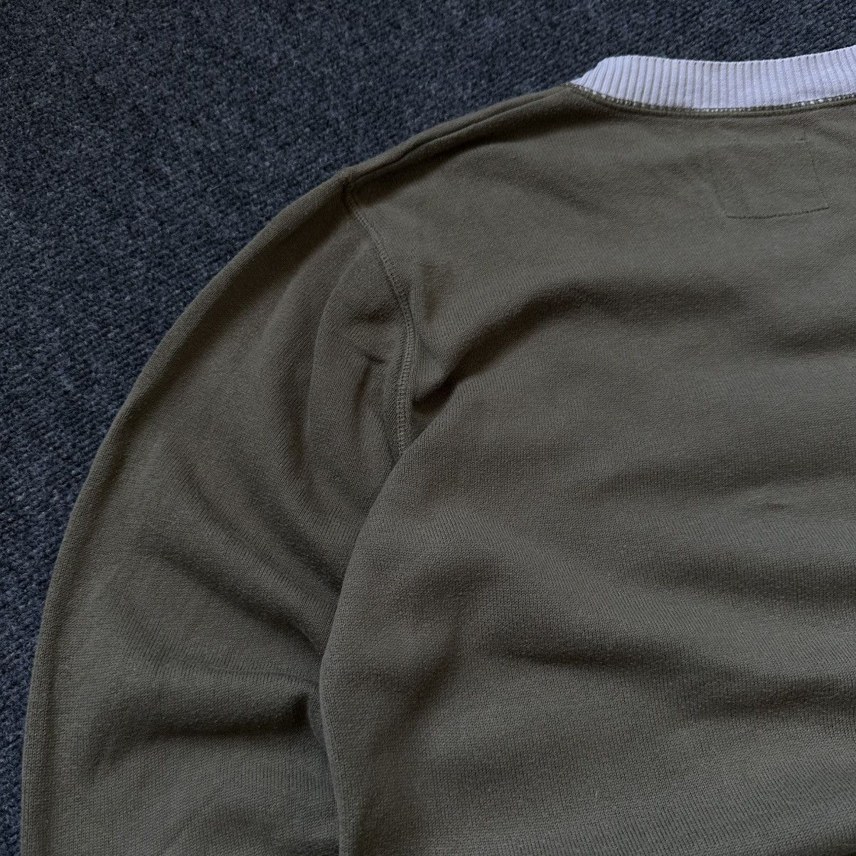 Le Grande Bleu (L.G.B.) VTG Knit V Neck Sweater Vintage Green Y2K 00s Size M Grunge Size US M / EU 48-50 / 2 - 16 Thumbnail