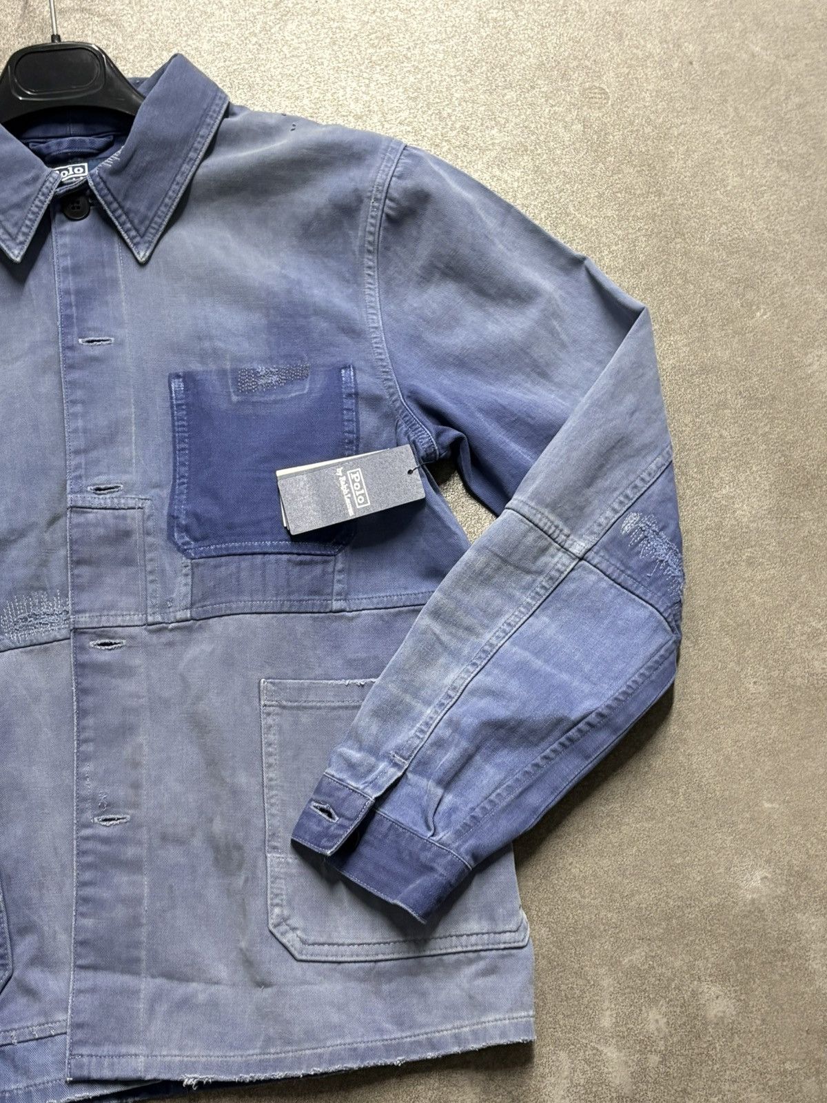 Polo Ralph Lauren Ralph Lauren blue patchwork workwear jacket men XS new Size US XS / EU 42 / 0 - 3 Thumbnail