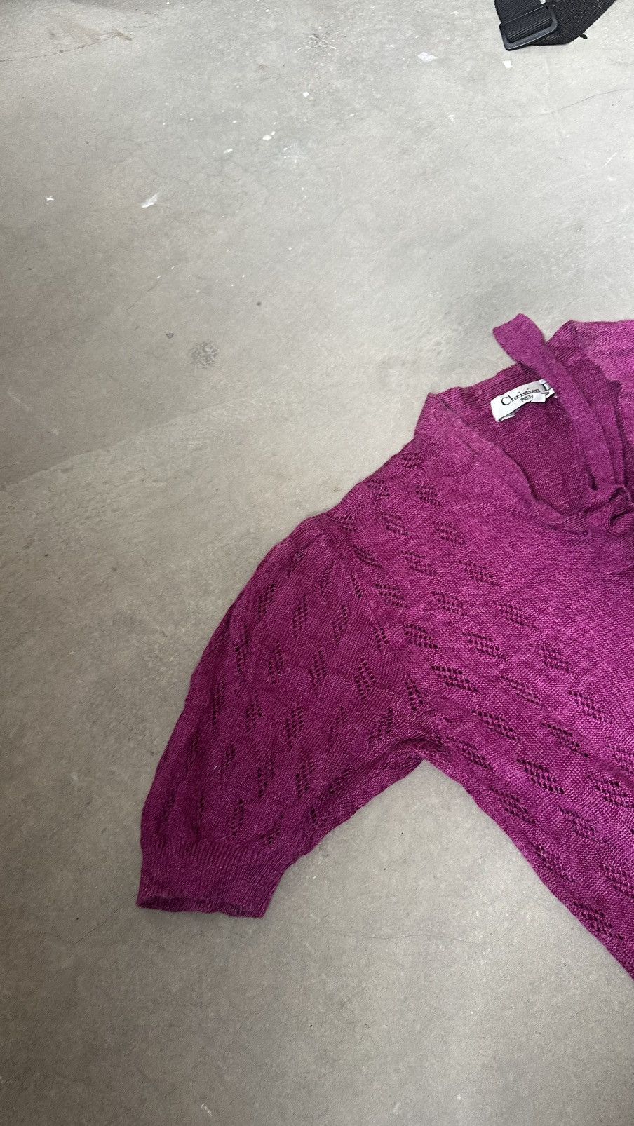 Christian Dior Monsieur VINTAGE CHRISTIAN DIOR KNITWEAR TOP Size M / US 6-8 / IT 42-44 - 4 Thumbnail