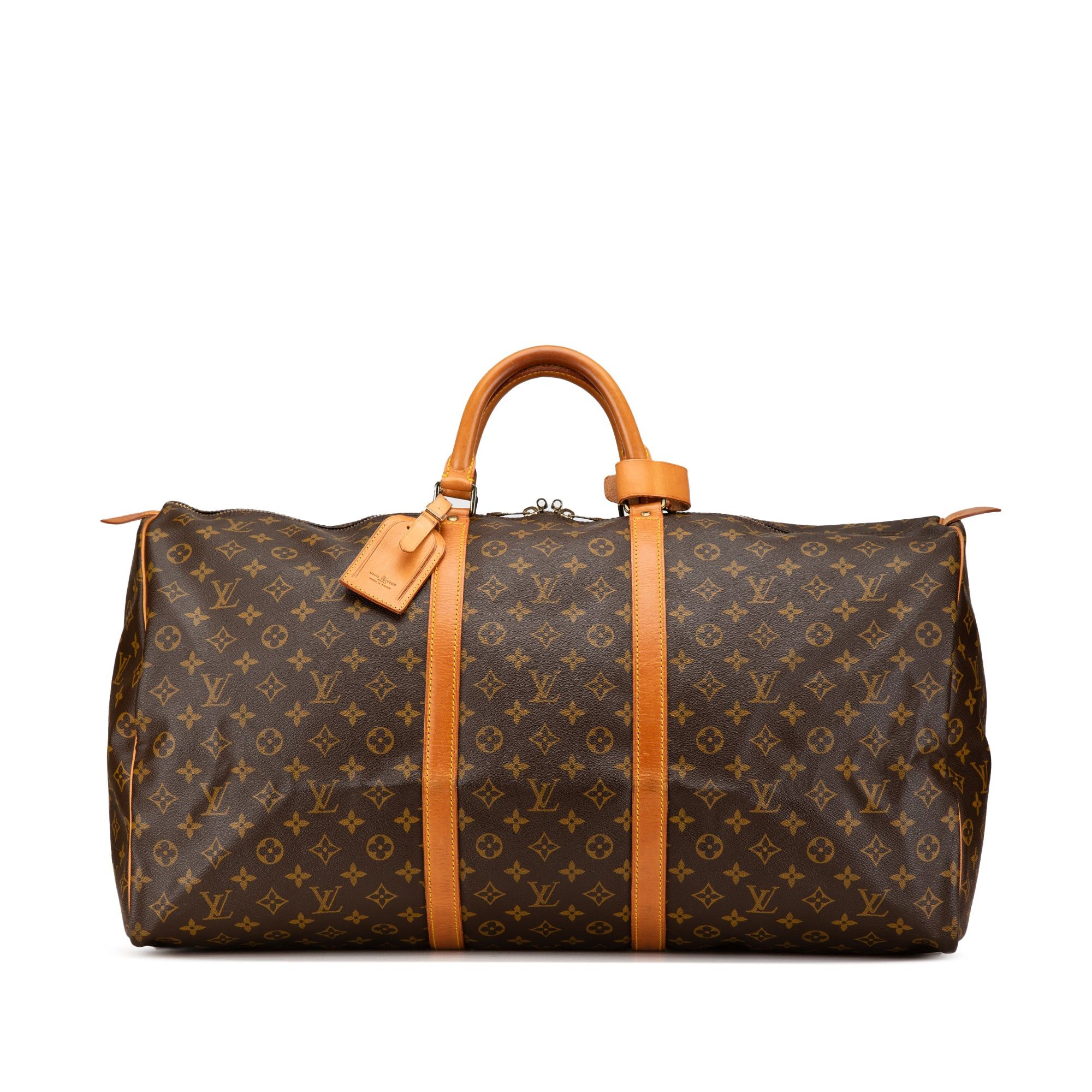 Louis Vuitton Louis Vuitton Monogram Keepall 60 Brown Size ONE SIZE - 1 Thumbnail