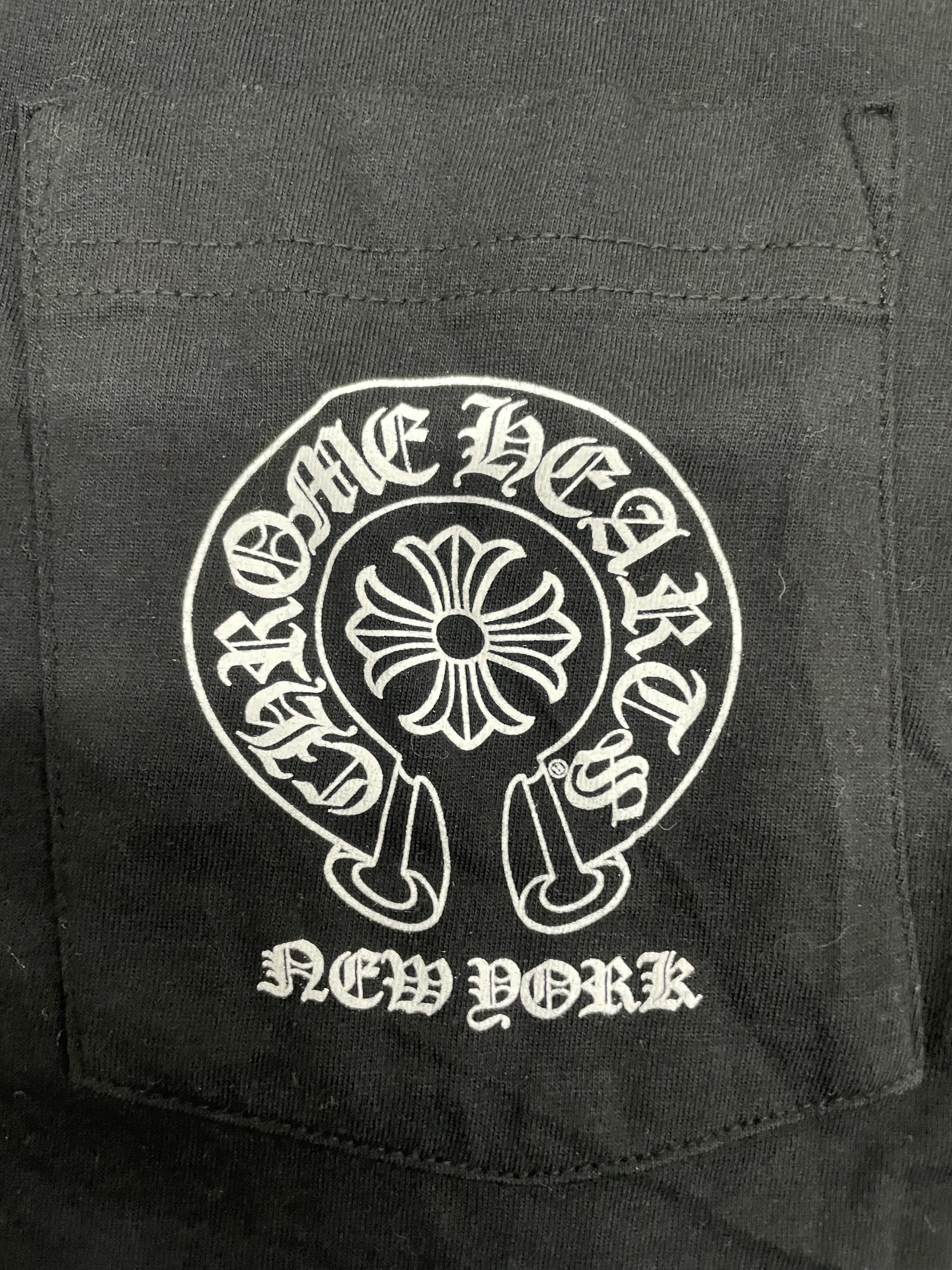 Chrome Hearts Chrome Hearts New York Horseshoe Short Sleeve T-shirt Tee Size US XXL / EU 58 / 5 - 6 Thumbnail