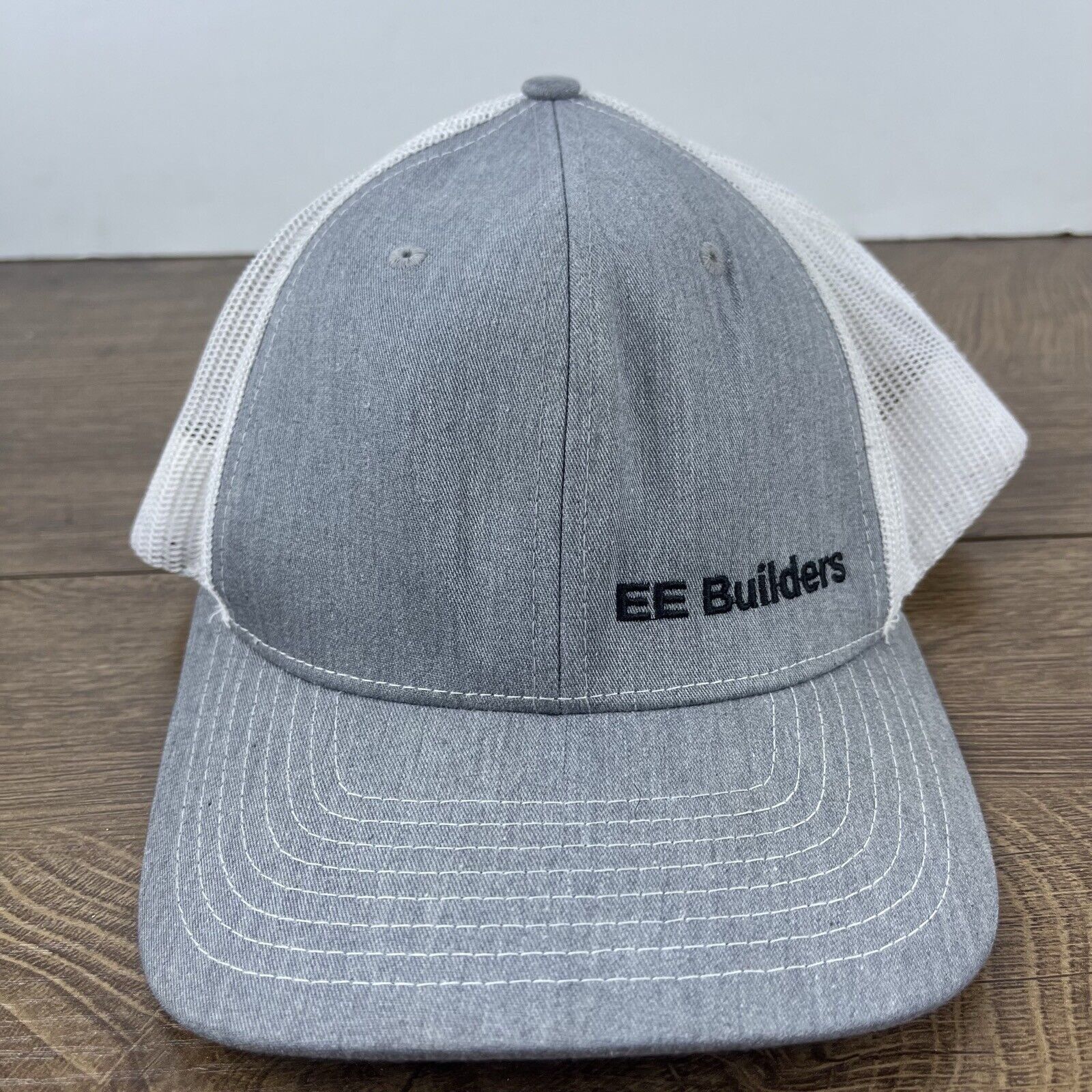 Other EE Builders Snapback Hat Gray Adjustable Hat Adult Fit Gray Size ONE SIZE - 4 Thumbnail