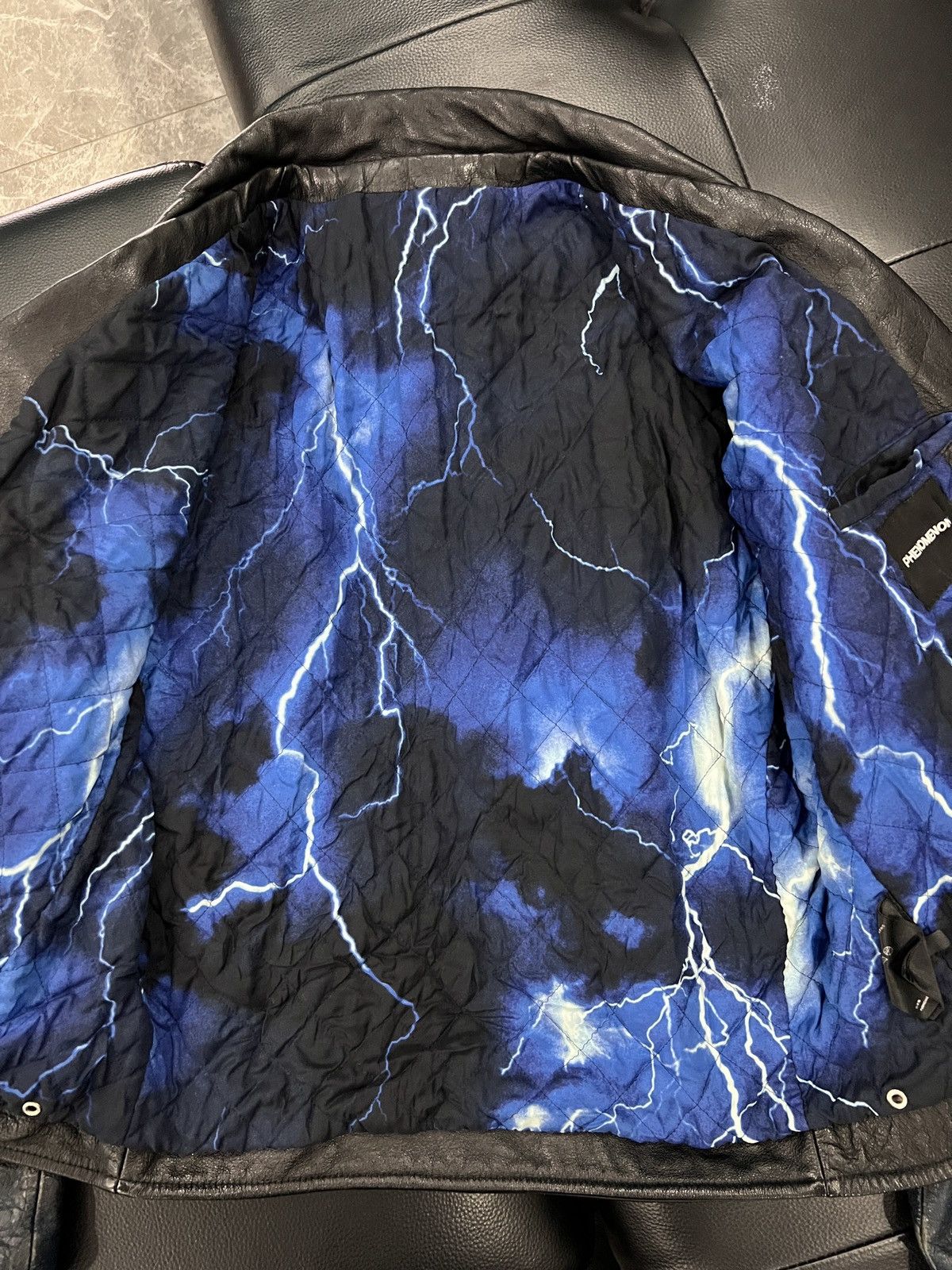 PHENOMENON Phenomenon AW11 Lightning Lining Rider Jacket Size US XXS / EU 40 - 11 Thumbnail