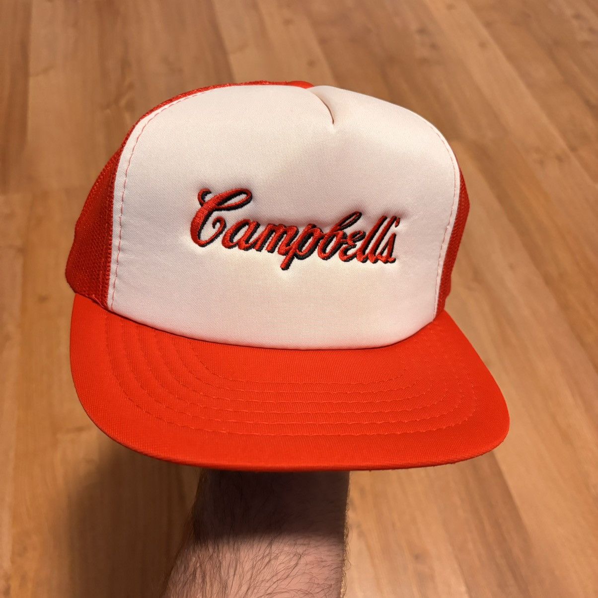 Vintage Vintage Campbells Trucker Hat Size ONE SIZE - 1 Thumbnail