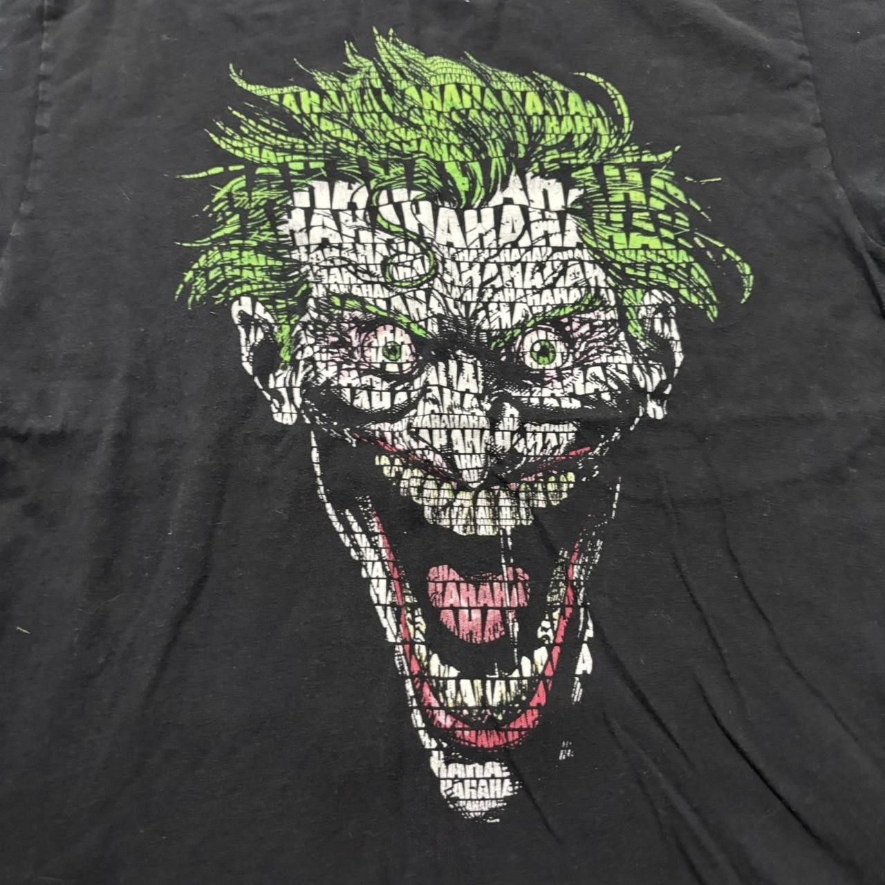 DC Comics × Vintage Crazy Vintage Y2K/2000s Joker Big Face DC Comics Villain Graphic Tee! Size US S / EU 44-46 / 1 - 2 Thumbnail