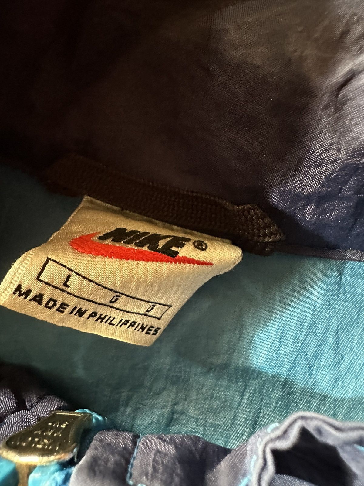 Nike × Vintage Nike Vintage Track Jacket Size US L / EU 52-54 / 3 - 3 Thumbnail