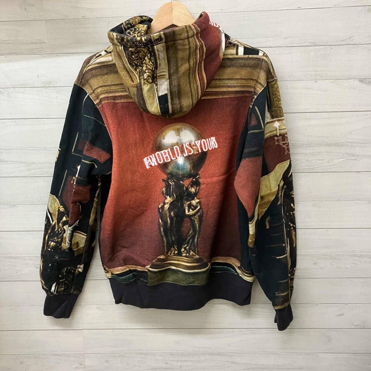 Supreme Supreme Scarface The World Is Yours Hoodie Black Size M FW17 Size US M / EU 48-50 / 2 - 2 Thumbnail