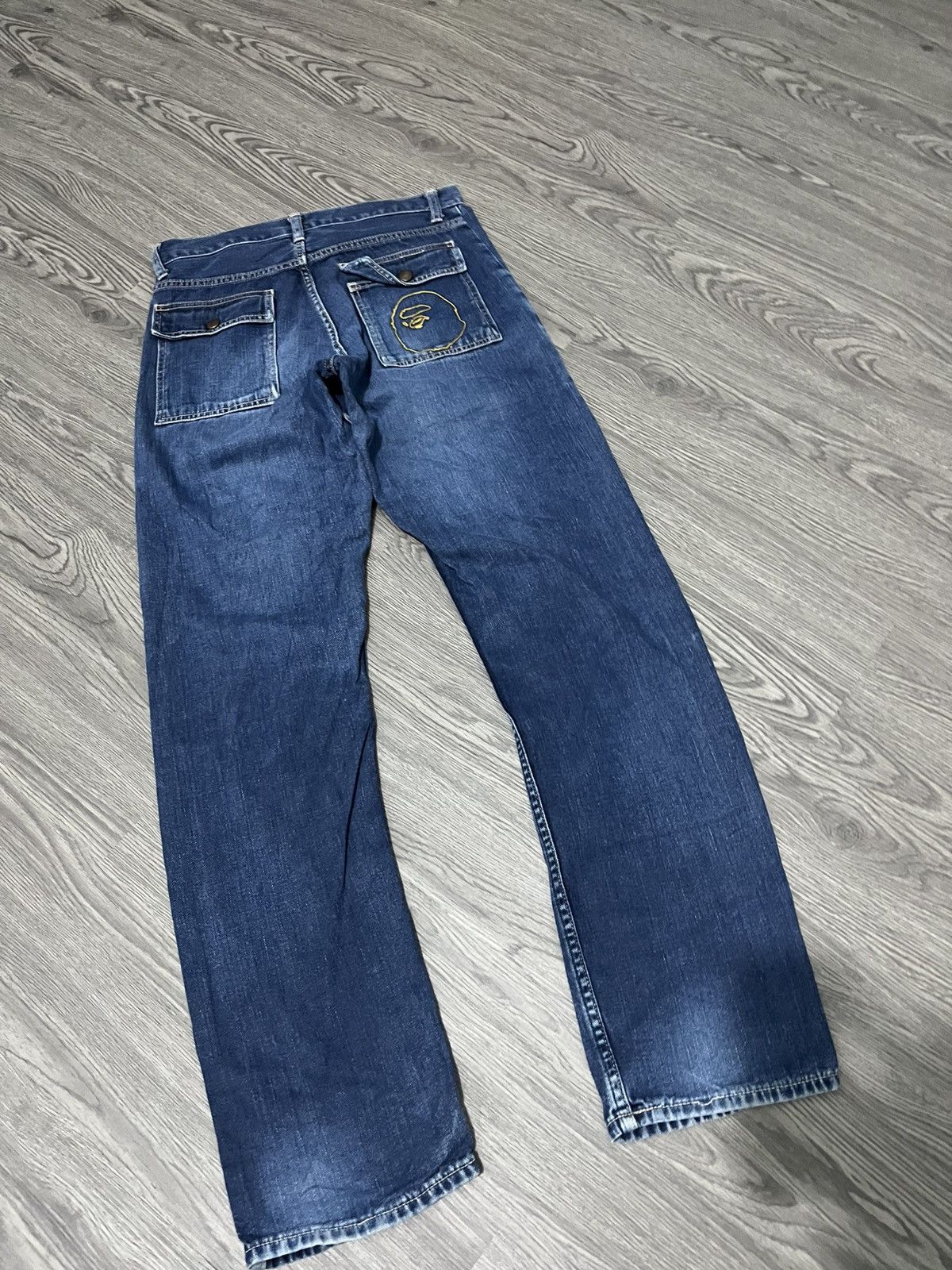 Bape Vtg Y2K A Bathing Ape Bape Jeans Size US 28 / EU 44 - 3 Thumbnail