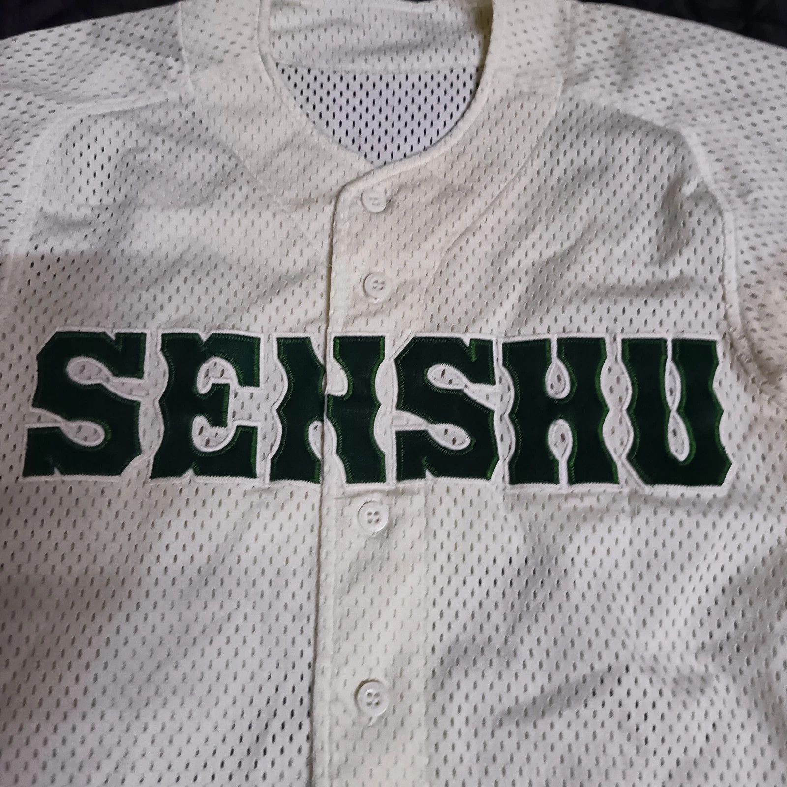 MLB Senshu University 専修大学 Koshien Baseball Jersey Size US L / EU 52-54 / 3 - 2 Thumbnail