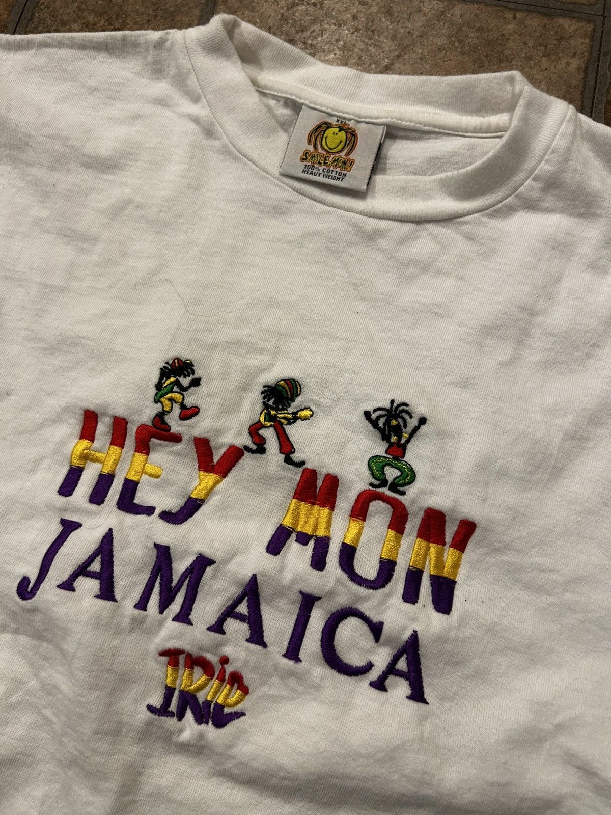 Vintage Vintage “hey mon jamaica” Tee Size US XXL / EU 58 / 5 - 1 Thumbnail
