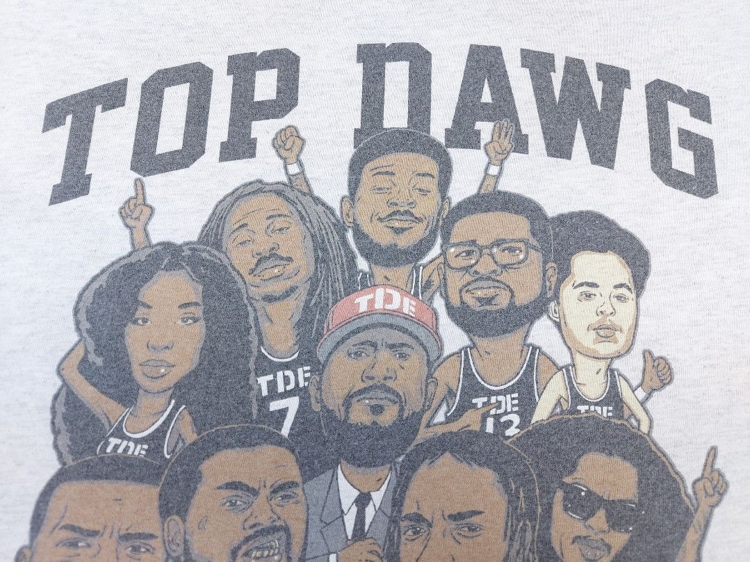 Band Tees × Kendrick Lamar × Top Dawg Entertainment TDE Top Dawg Entertainment EST 2004 Championship Tour TEE Size US M / EU 48-50 / 2 - 5 Thumbnail