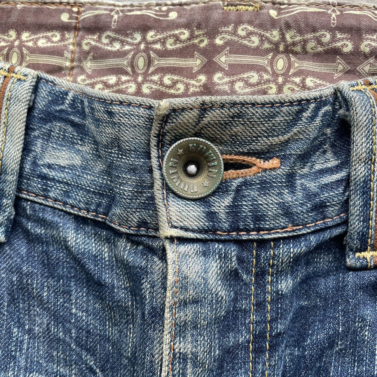 Edwin Vintage Edwin Rusty Denim Faded Distressed Jeans Pants W32 Size US 32 / EU 48 - 7 Thumbnail