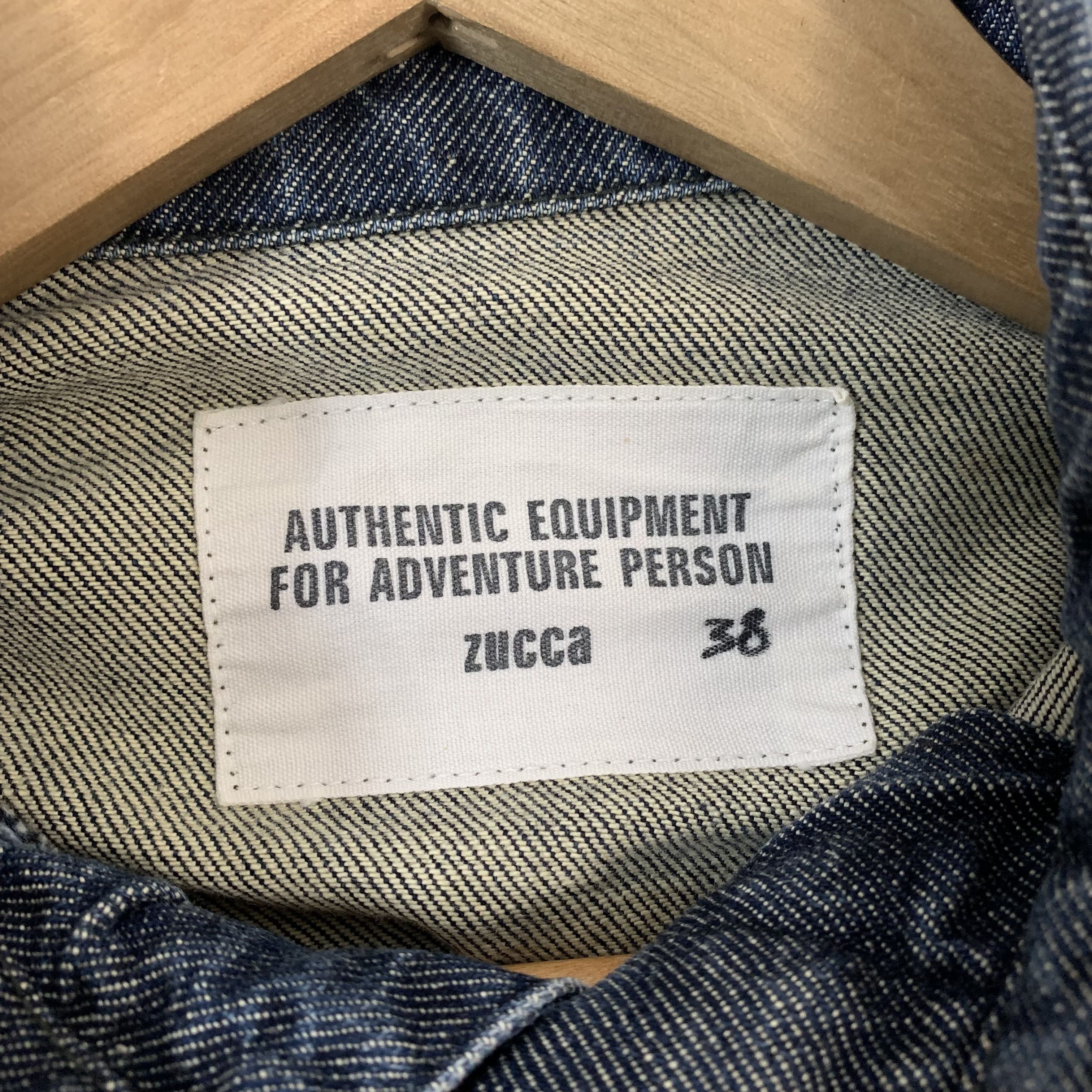 Zucca Zucca Denim Jacket Size US S / EU 44-46 / 1 - 7 Thumbnail