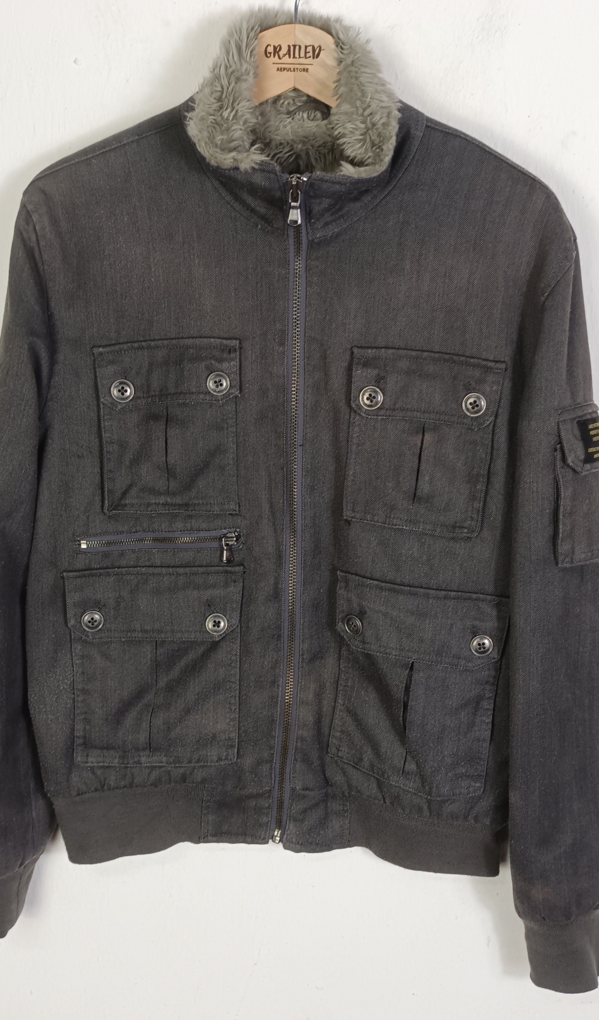 American Rag American Rag Cie Flying Tactical Pocket Jacket Size US L / EU 52-54 / 3 - 6 Thumbnail