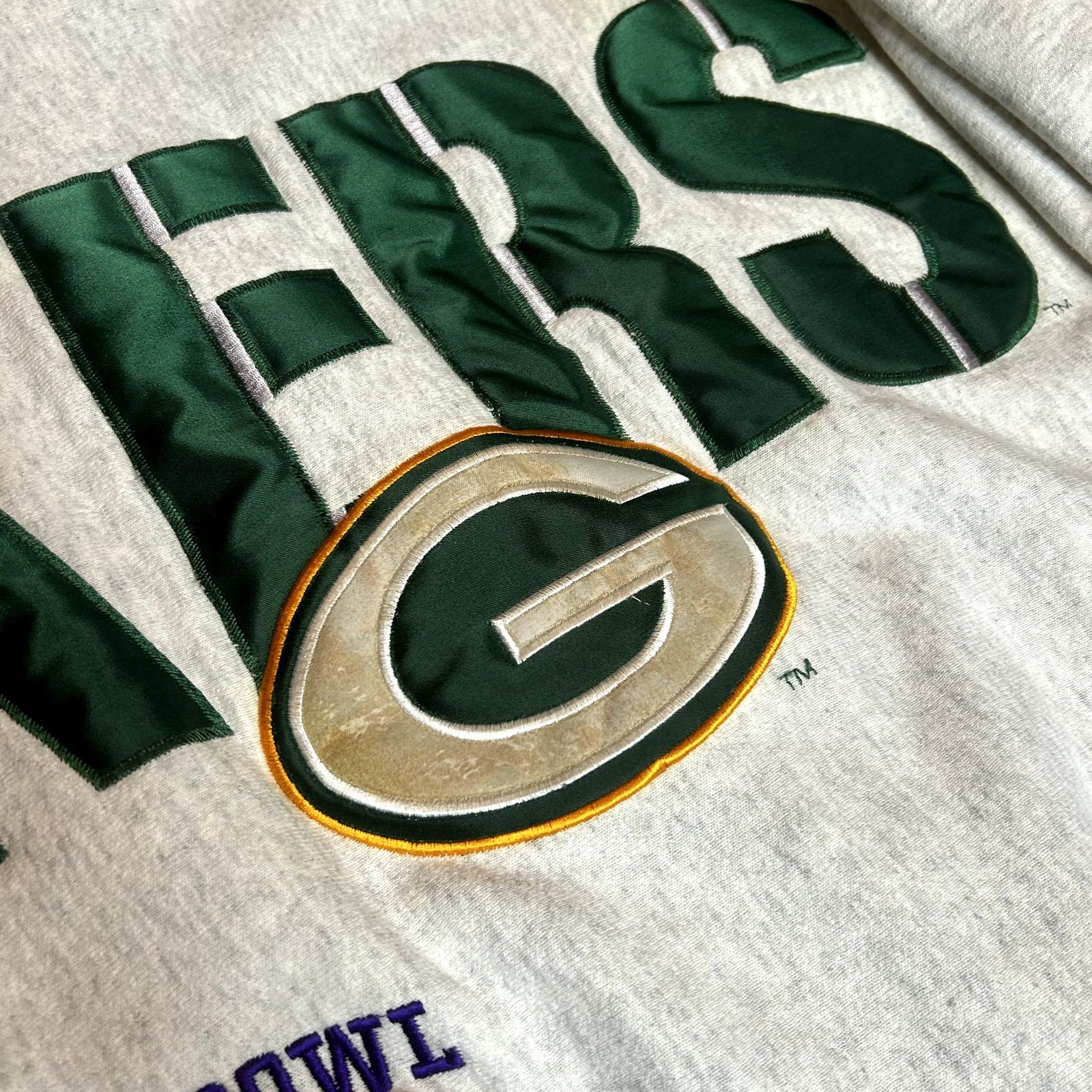 Vintage Vintage 90s Packers Super Bowl Spell Out XXL Size US XXL / EU 58 / 5 - 4 Thumbnail