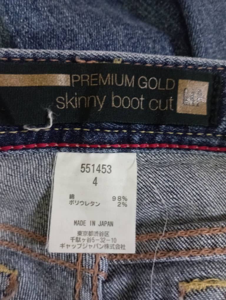 Tornado Mart Flare Jeans Premium Gold GAP Skinny Bootcut Jeans Size US 30 / EU 46 - 9 Thumbnail