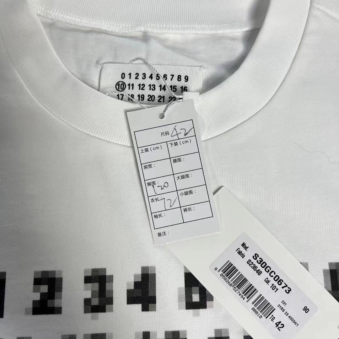 Maison Margiela maison margiela White Mosaic blur Size US M / EU 48-50 / 2 - 5 Thumbnail
