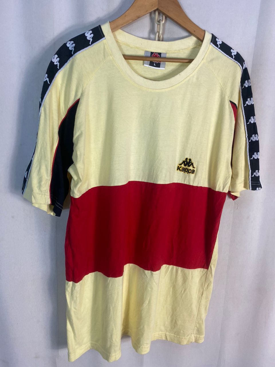 Kappa Kappa sidetipe embroidered logo multicolor tshirt Size US L / EU 52-54 / 3 - 3 Thumbnail