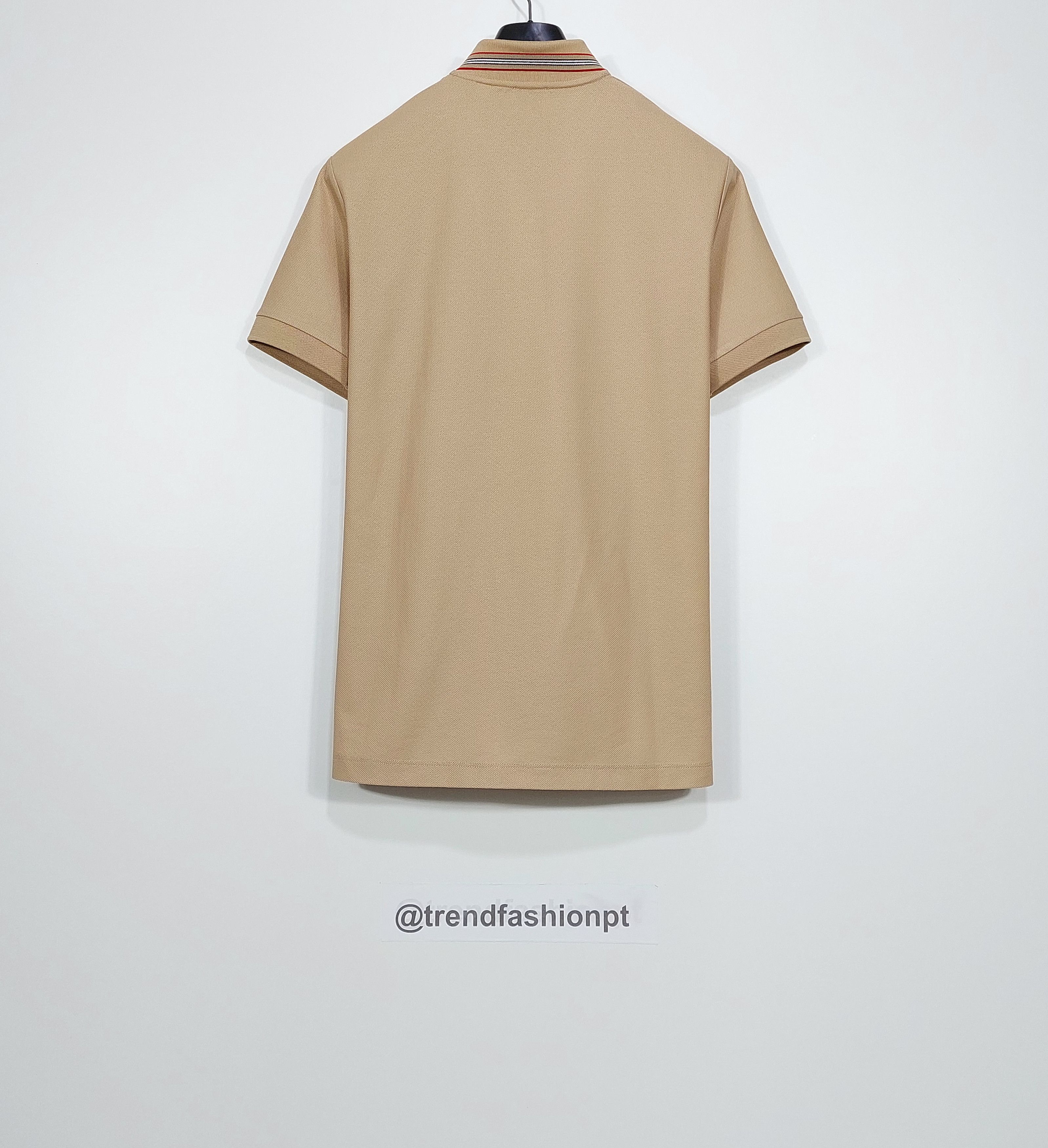 Burberry TB logo embroidered polo shirt - beige S Size US S / EU 44-46 / 1 - 9 Thumbnail