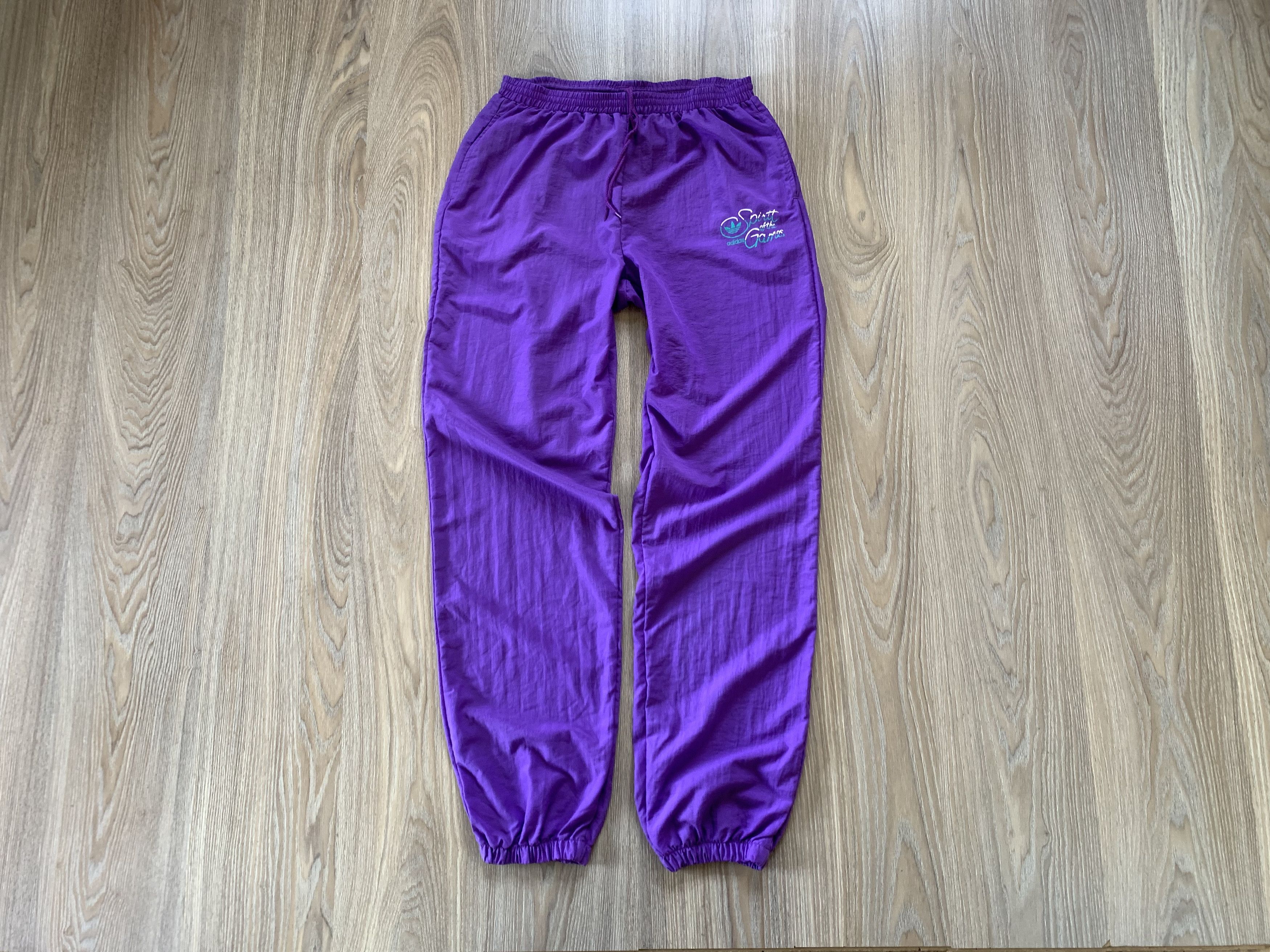 Adidas × Vintage New Adidas Men’s Vintage Sweatpants Track Pants 80s Size US 32 / EU 48 - 11 Thumbnail