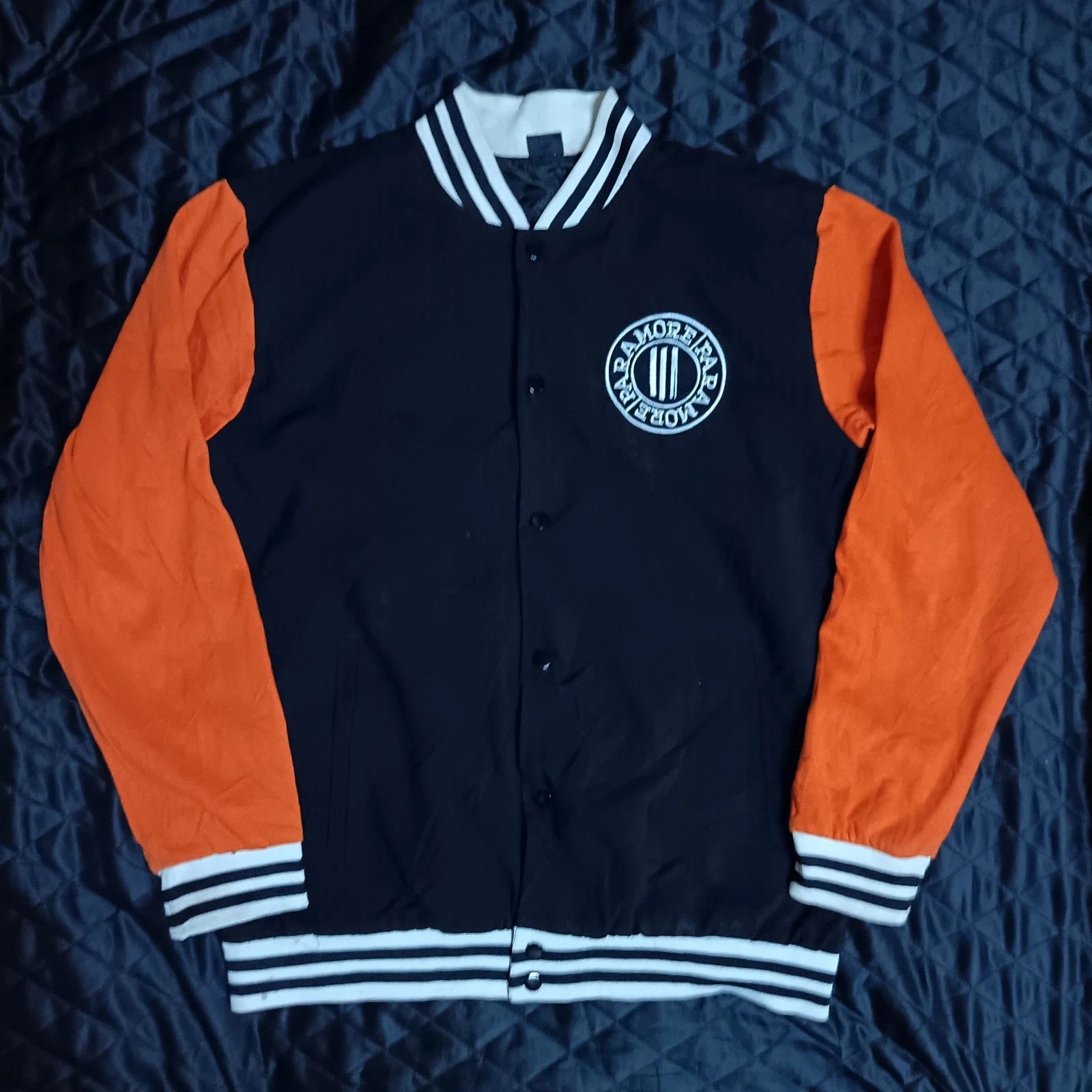 Band Tees Paramore III Monumentour Emo Punk Rock Band Varsity Jacket Size US L / EU 52-54 / 3 - 1 Thumbnail