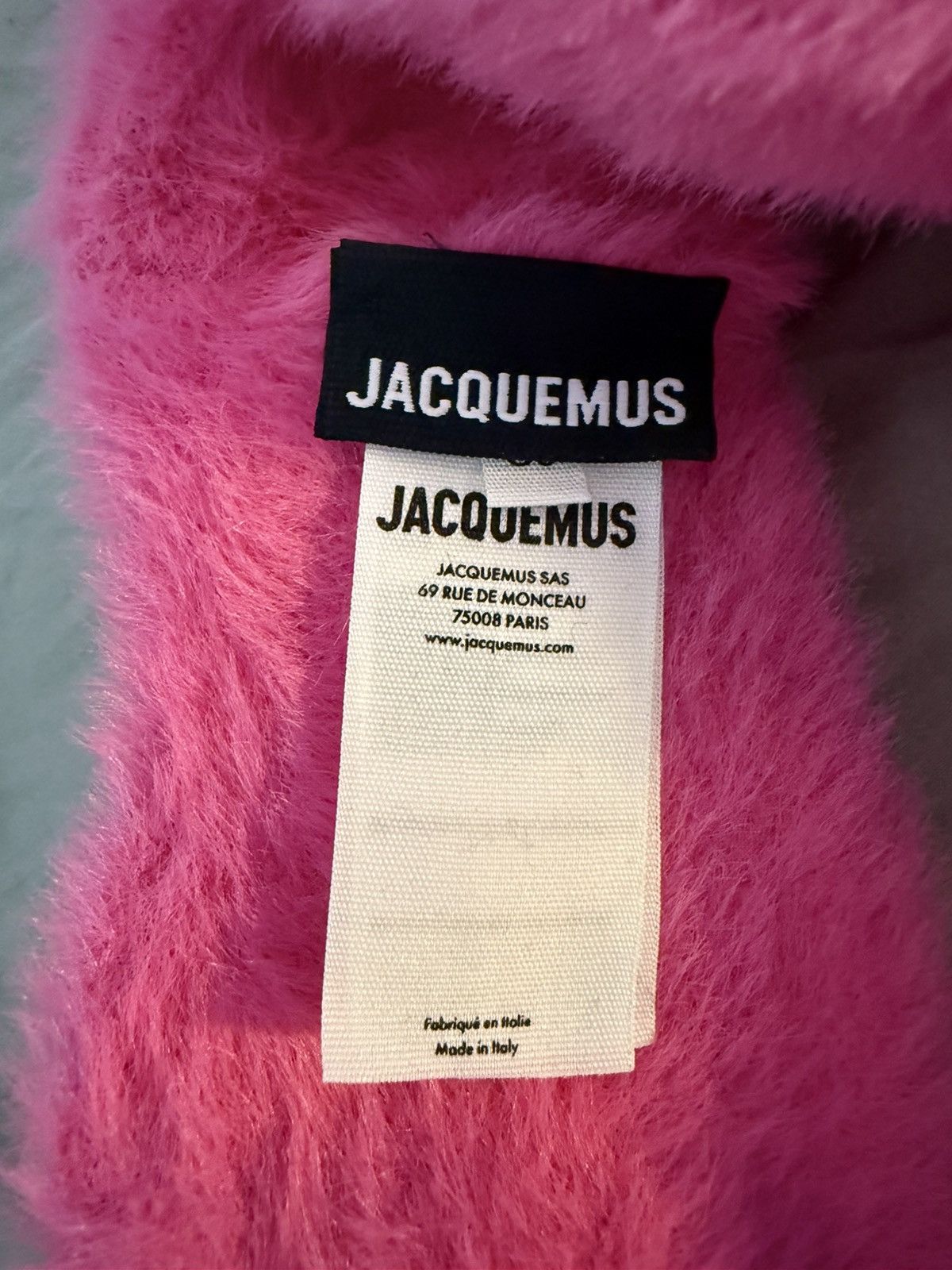 Jacquemus Jacquemus Le Bandeau Neve 'Pink' Size ONE SIZE - 4 Thumbnail