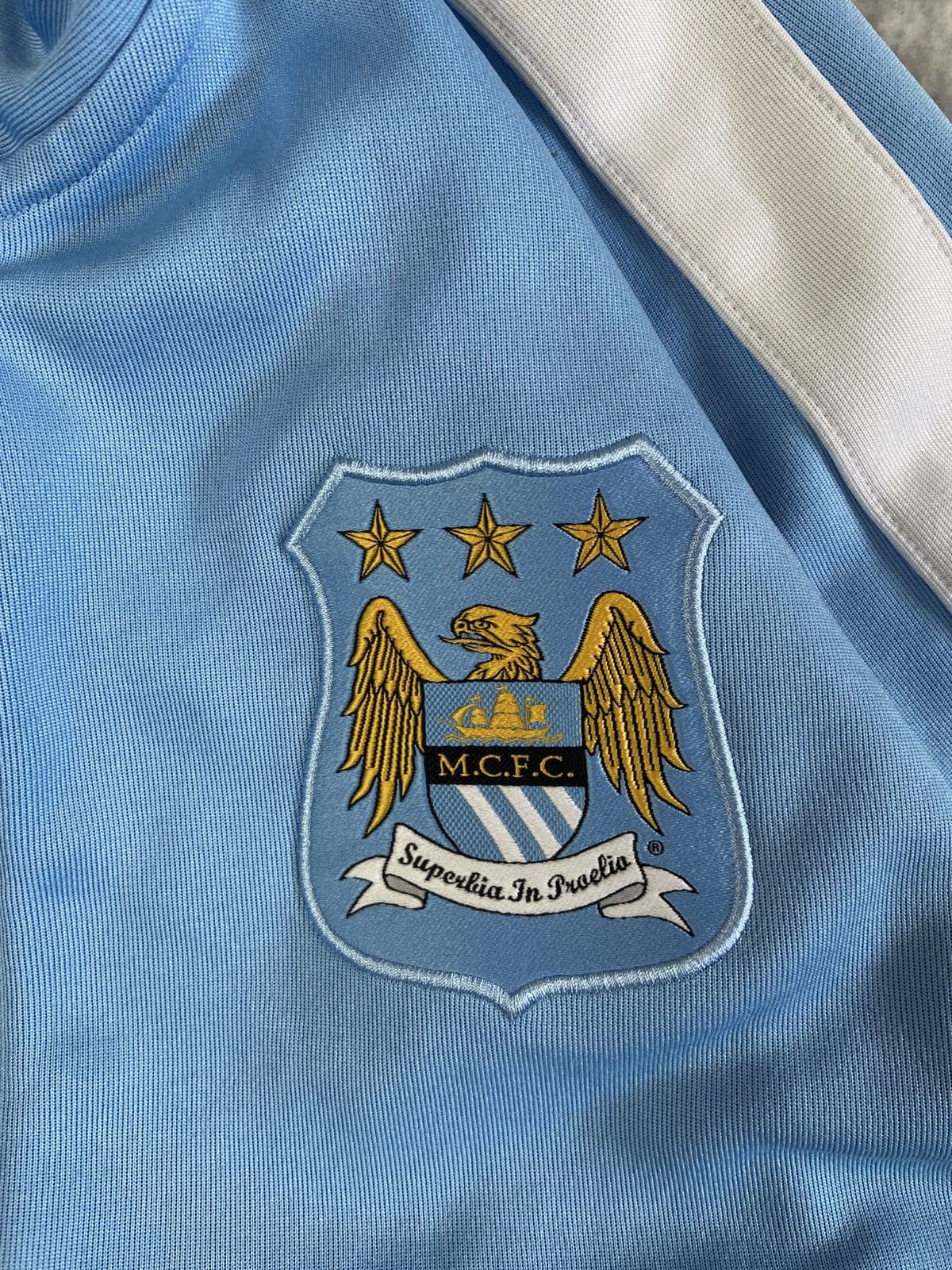 Nike Vintage Nike Manchester City N98 Tack Jacket Size US M / EU 48-50 / 2 - 4 Thumbnail