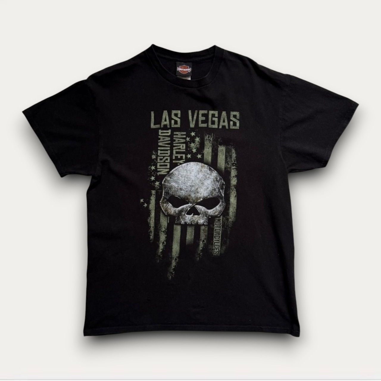 Harley Davidson Harley-Davidson Las Vegas, Nevada Distressed Tee Size US L / EU 52-54 / 3 - 1 Thumbnail