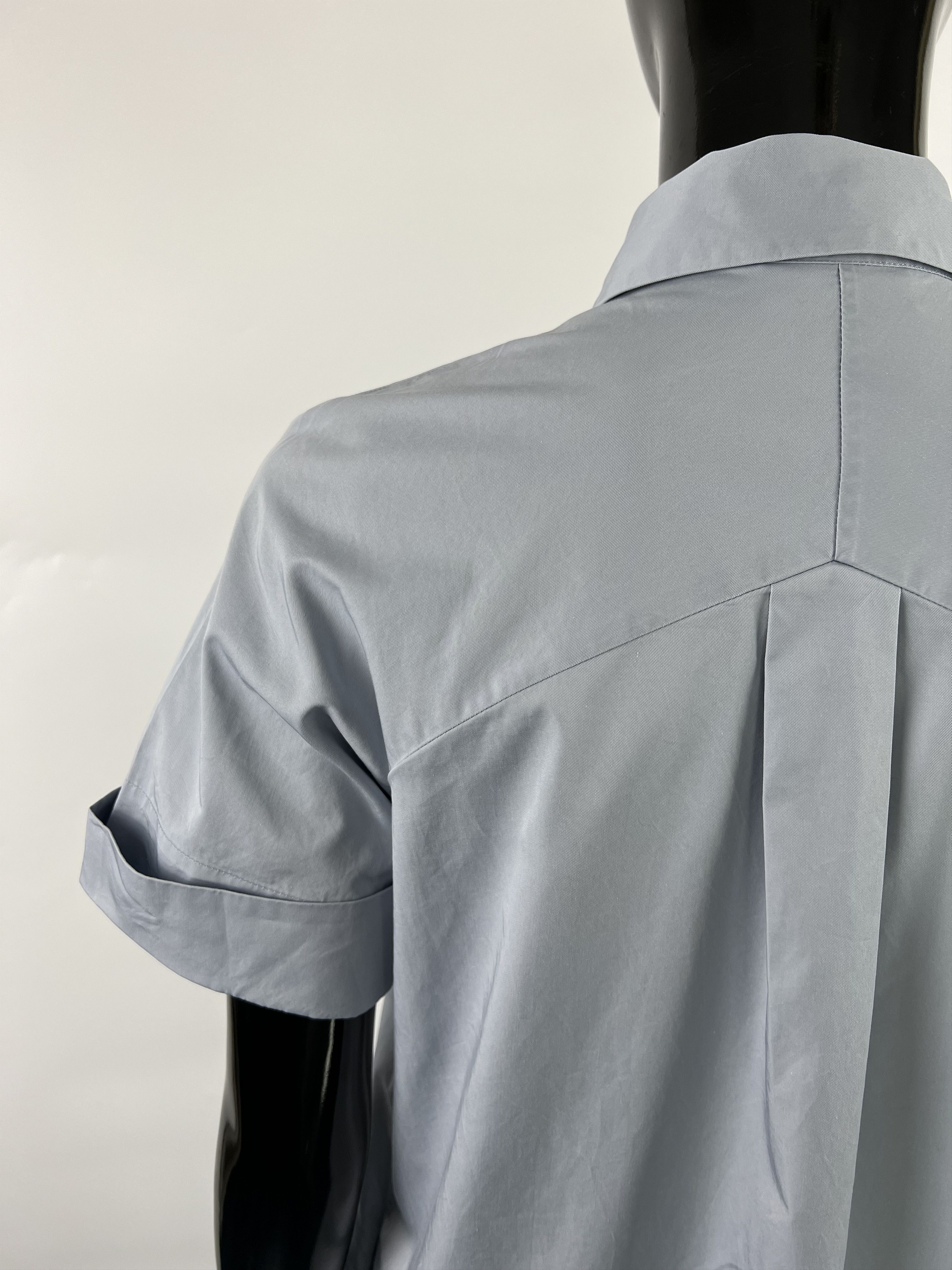 Cos COS Light Blue Cotton Shirt Dress Size EU34 Size XS / US 0-2 / IT 36-38 - 4 Thumbnail