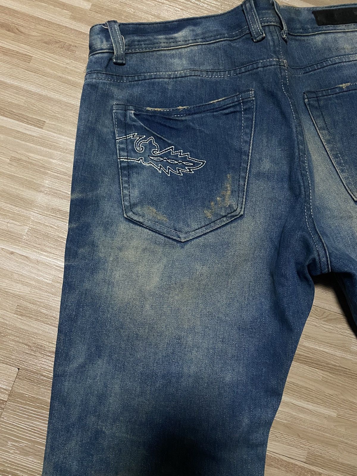 Japanese Brand 💥RARE A.V.H COSTUME JEANS💥BOOTCUT Size US 32 / EU 48 - 13 Thumbnail