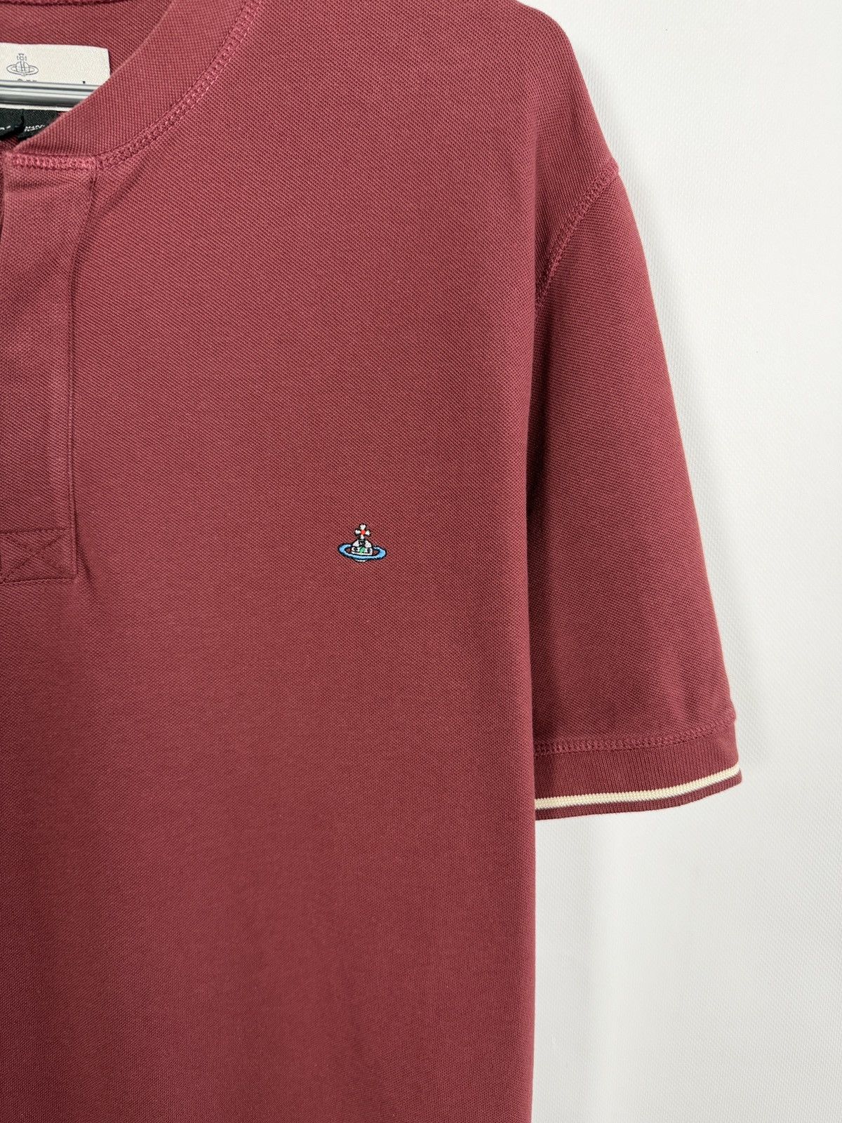 Vivienne Westwood Vivienne Westwood Short Sleeve Cotton Polo Shirt Luxury XL Size US XL / EU 56 / 4 - 6 Thumbnail