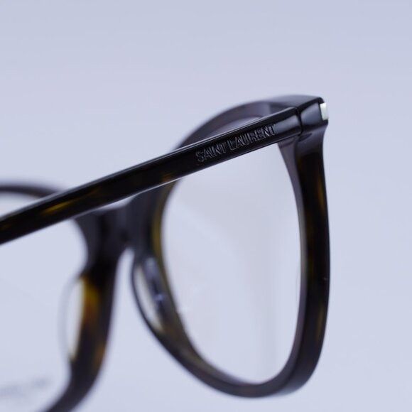 Saint Laurent Paris 🕶️ New Saint Laurent SL478 JERRY 002 Havana Eyeglasses 53mm Size ONE SIZE - 11 Thumbnail