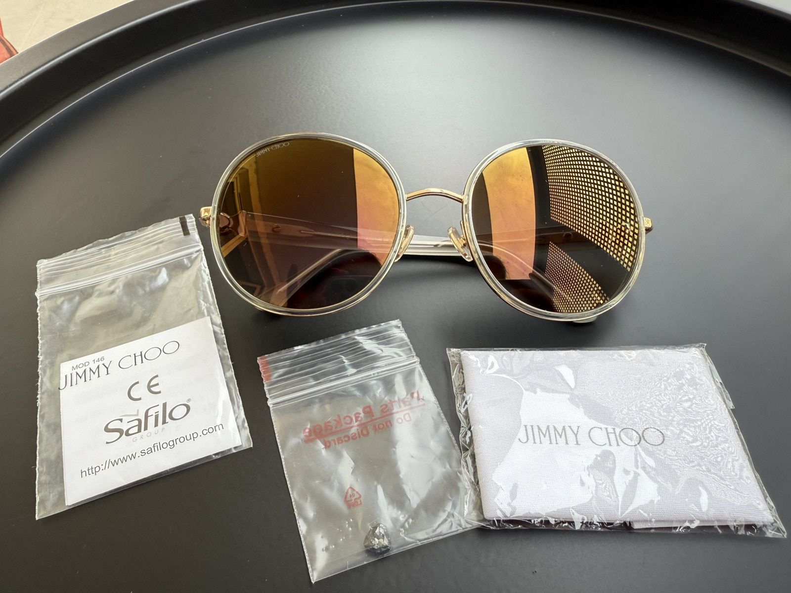 Jimmy Choo Okulary przeciwstoneczne Jimmy Choo Pam/S FT3 57 FQ Size ONE SIZE - 1 Thumbnail
