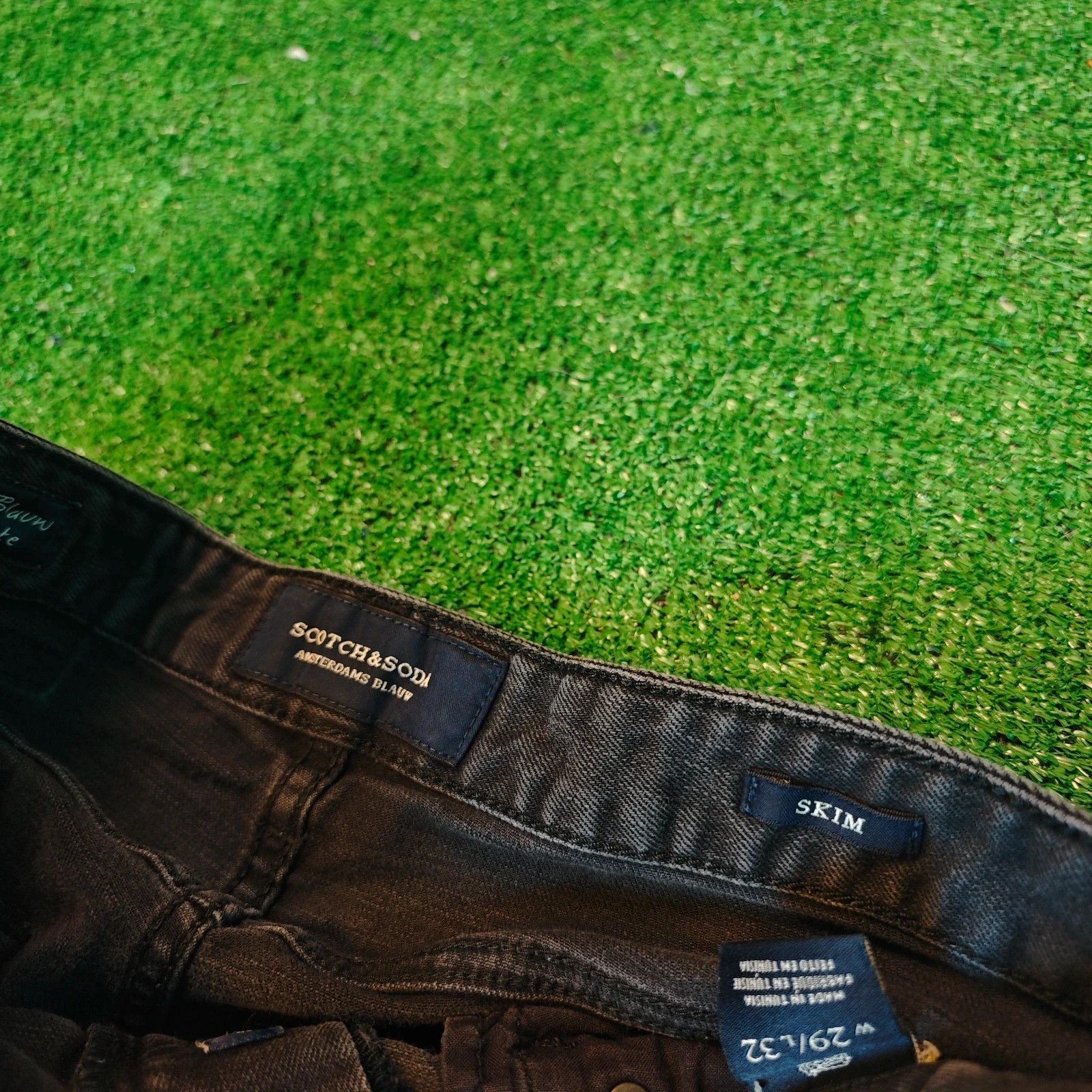 Scotch & Soda Scotch & Soda Jeans Mens 29x32 black slim skinny zip fly Size US 29 - 6 Thumbnail