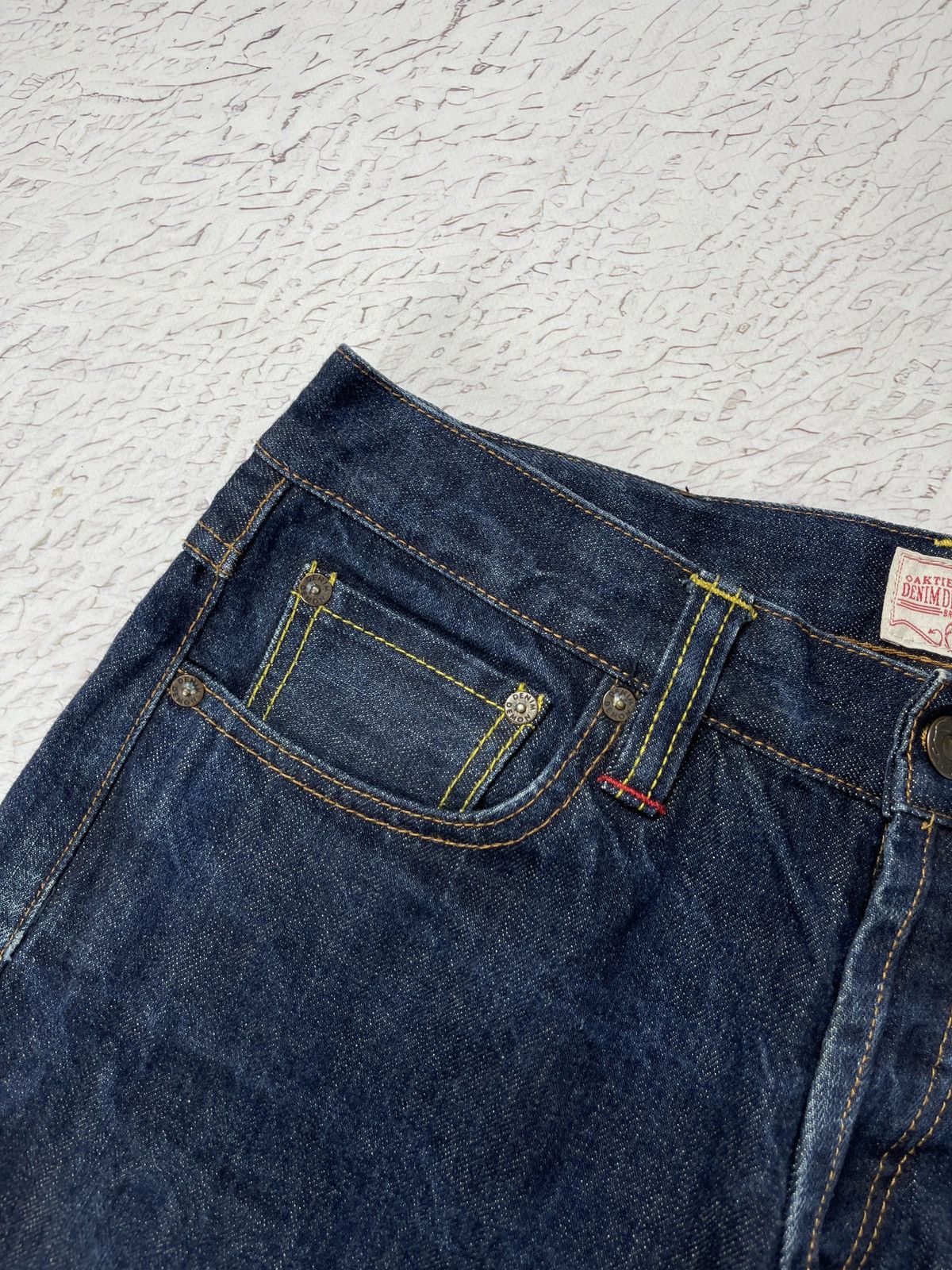 Denim Demon Aktiebolaget Denim Demon AAJJA Raw Selvedge Blue Jeans Men’s Size US 31 - 9 Thumbnail