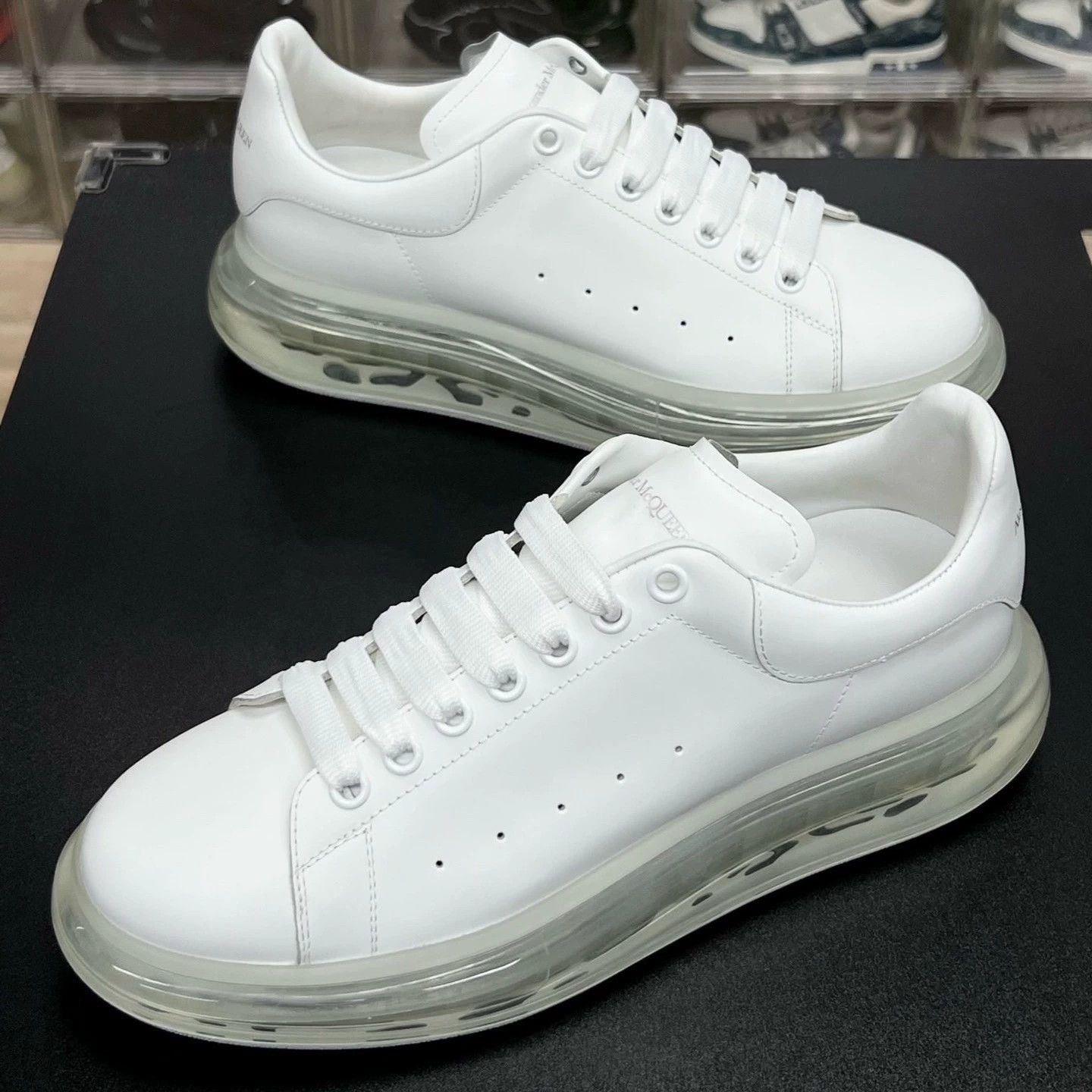 Alexander McQueen MCQ White Sole Air Cushion Sneakers Size 44 Size US 10.5 / EU 43-44 - 1 Thumbnail