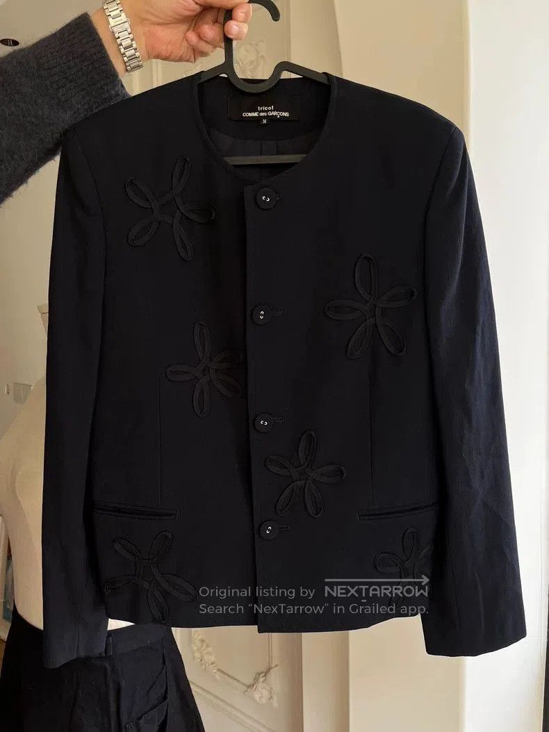 Comme des Garcons COMME des GARCONS Wool Blend Blazer. Size US M / EU 48-50 / 2 - 1 Thumbnail