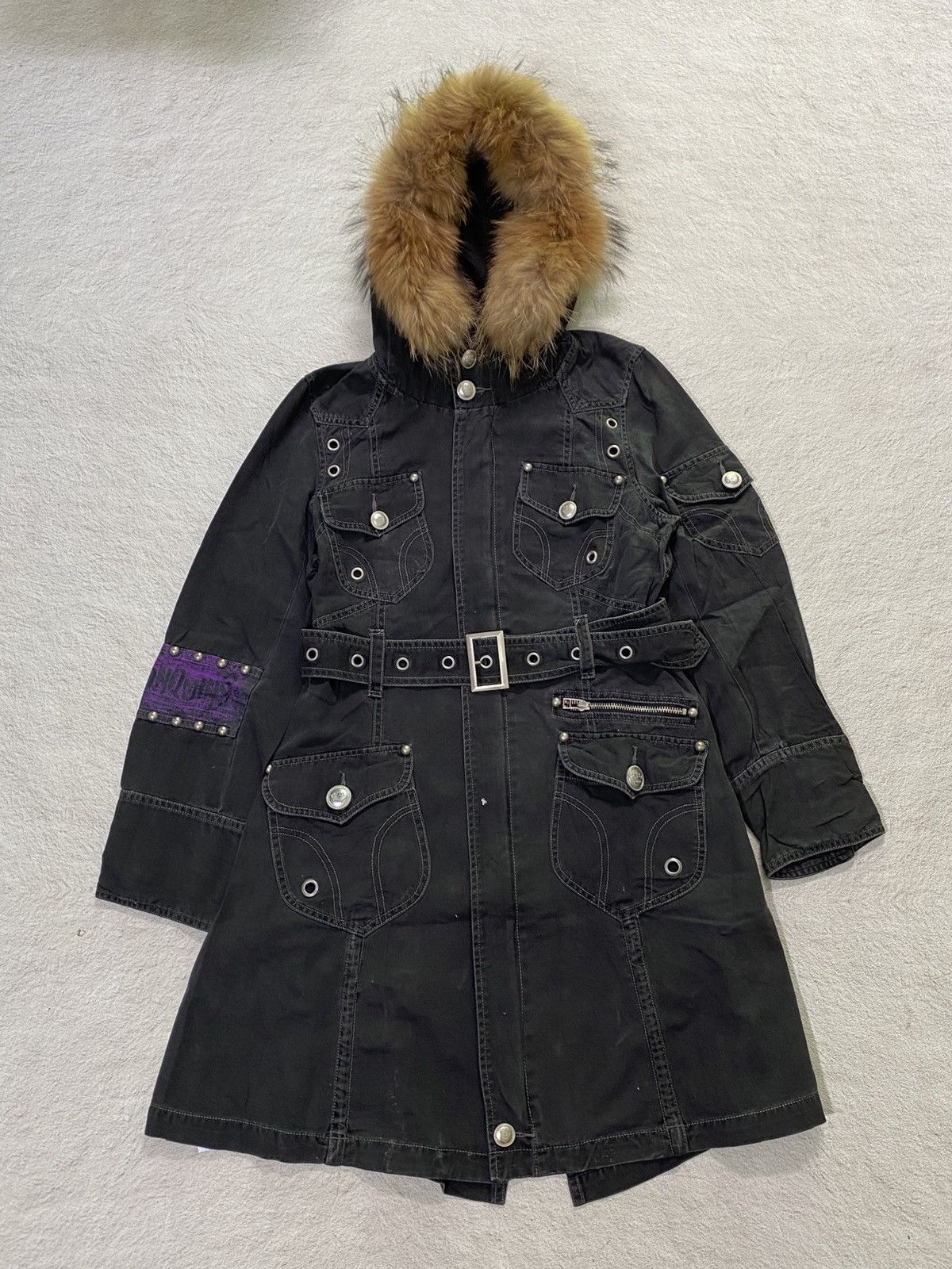 Japanese Brand RARE❤️‍🔥Algonquins Fur Bondage jacket Size US S / EU 44-46 / 1 - 1 Thumbnail