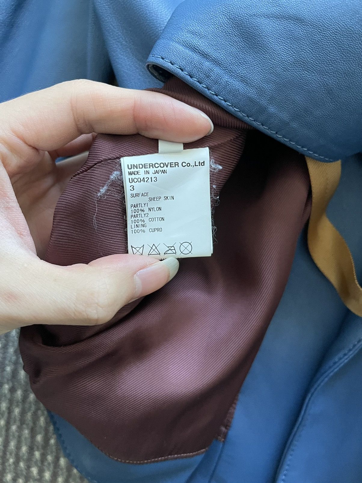 Undercover 16SS Leather Jacket Size US M / EU 48-50 / 2 - 5 Thumbnail
