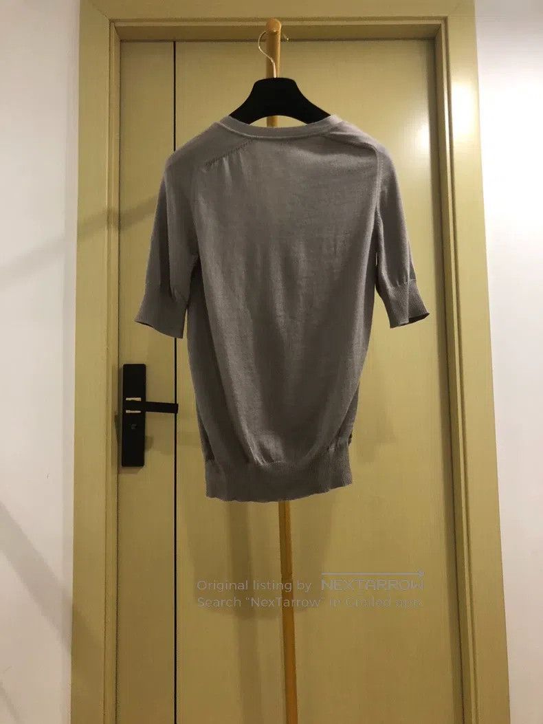 Hermes Hermes Silk blend knit top 70% silk + 30% mulberry silk Size XXS / US 00 / IT 34 - 3 Thumbnail