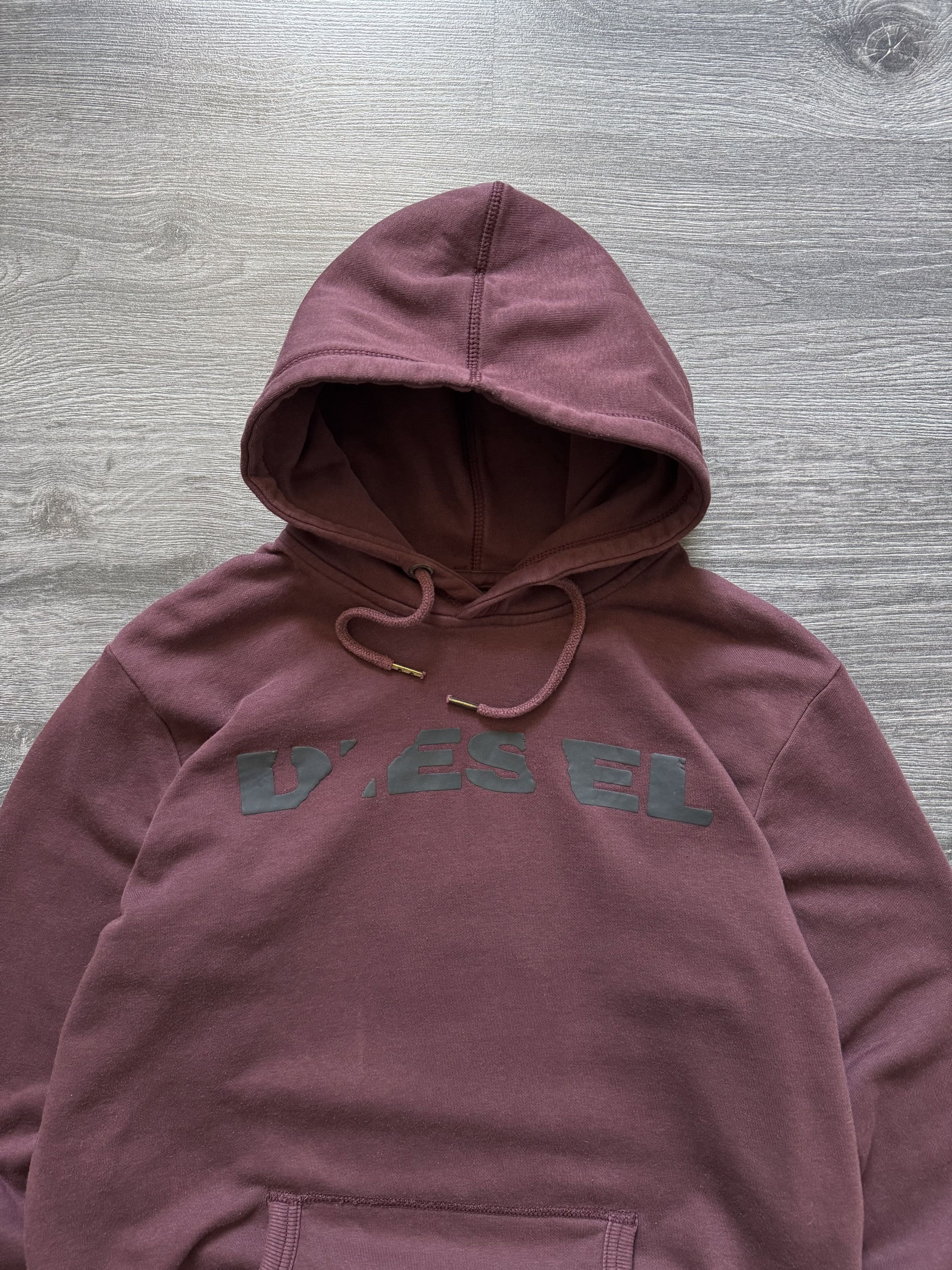Diesel Vintage Diesel Y2K Big Logo Avantgarde Hoodie Size US S / EU 44-46 / 1 - 3 Thumbnail