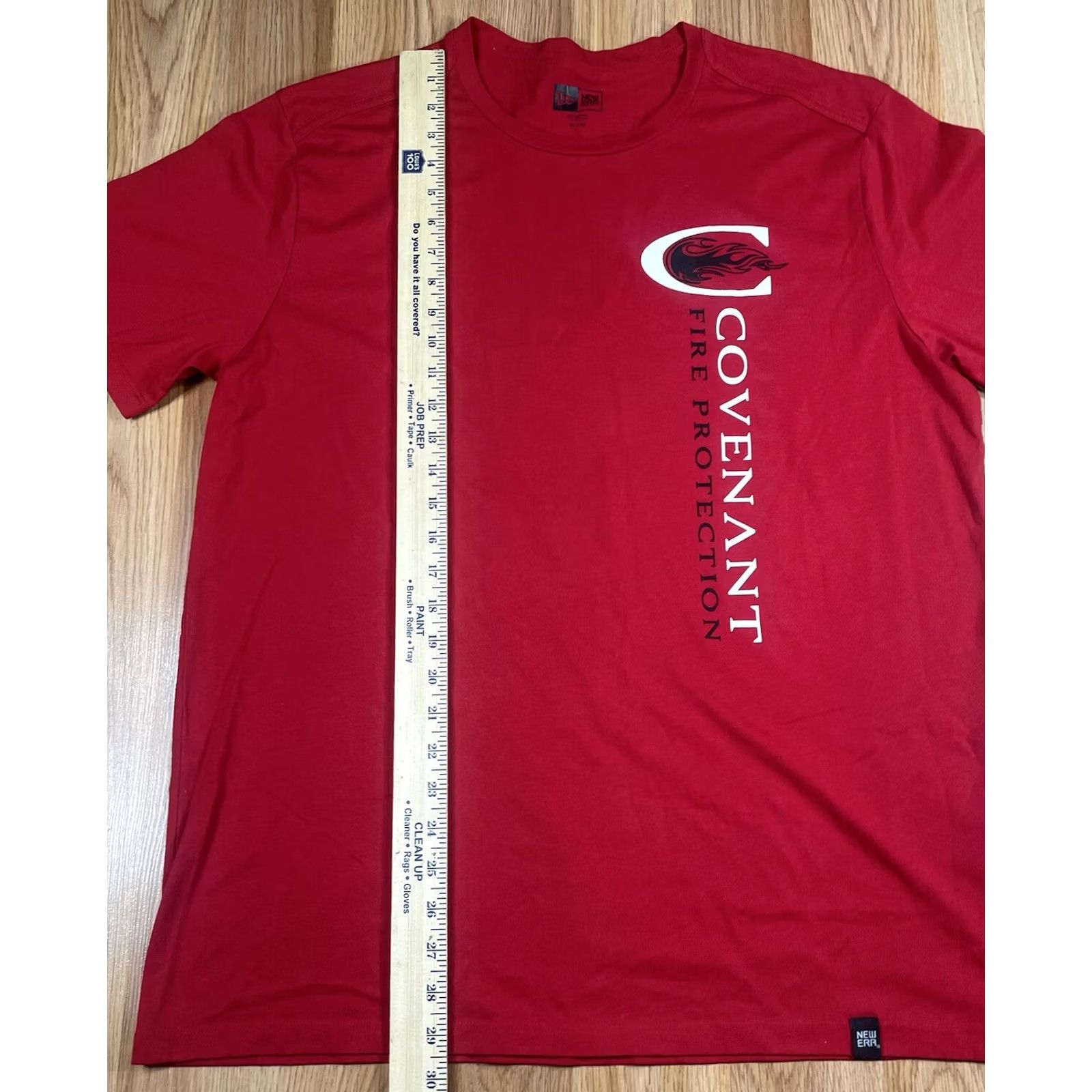 New Era New Era CrewNeck T-Shirt Mens XL Red Covenant Fire Protection Print Shirt XL Mens Red Covenant Fire Protection Print Size US XL / EU 56 / 4 - 6 Thumbnail
